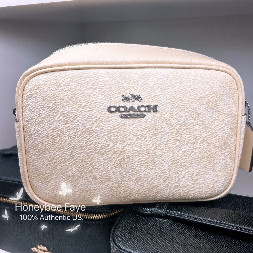 Coach NWT Coach Mini Jamie Camera Bag In Signature Canvas CY752 Size ONE SIZE - 1 Thumbnail
