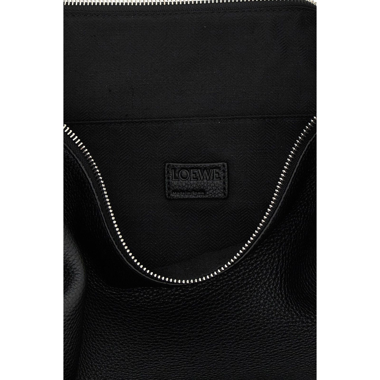 Loewe LOEWE Cubi Medium Black Leather Shoulder Bag New & Authentic Size ONE SIZE - 4 Thumbnail