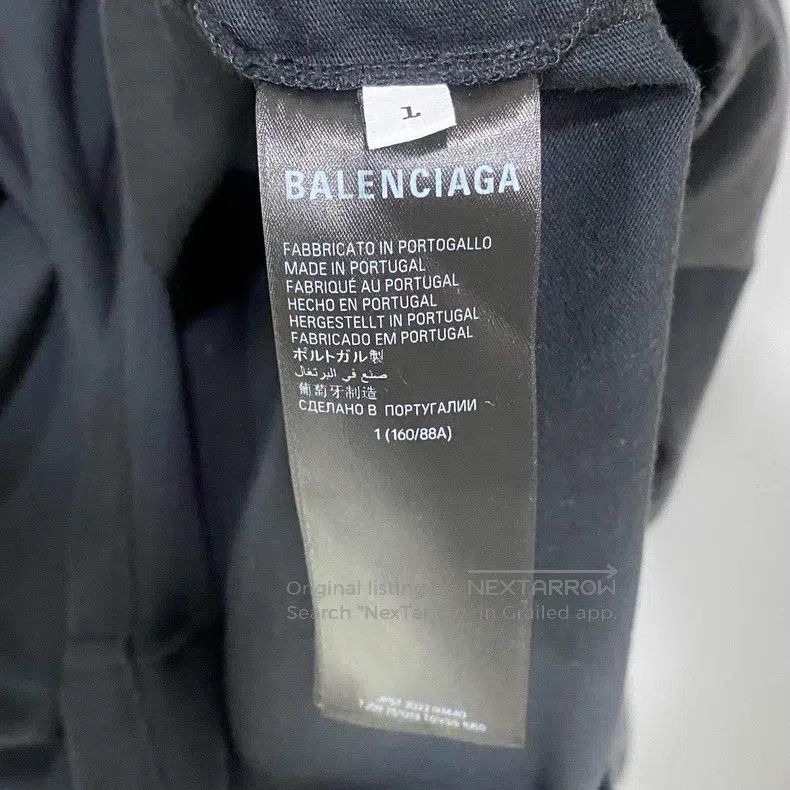 Balenciaga Balenciaga Distressed long-sleeve patched vest Size US L / EU 52-54 / 3 - 5 Thumbnail