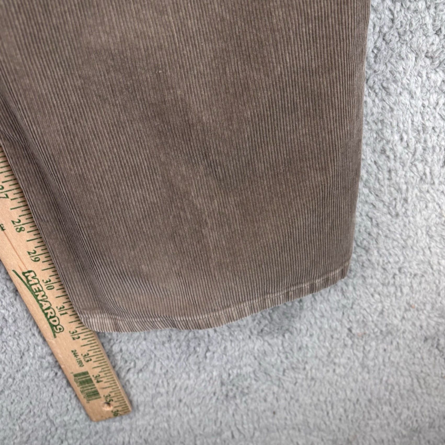 Vintage L.L. Bean Corduroy Pants Mens 38x32 Brown Cotton 5 Pocket Size US 38 / EU 54 - 7 Thumbnail