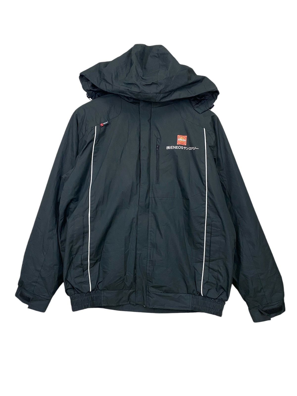 Japanese Brand × Vintage Eneos x tultex work athlete style hoodie very rare Size US XL / EU 56 / 4 - 2 Thumbnail