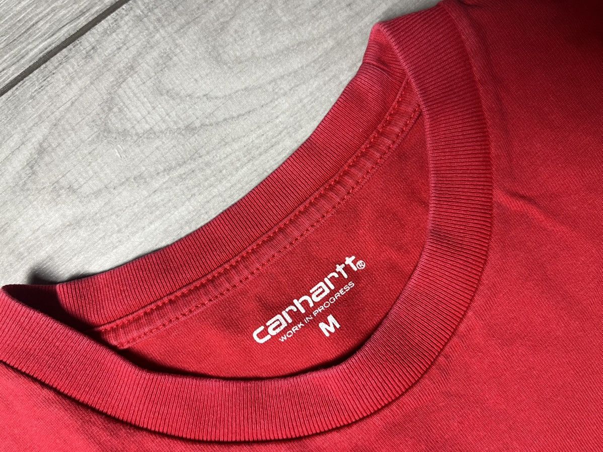 Carhartt Carhartt wip Tshirt small logo size Medium Size US M / EU 48-50 / 2 - 4 Thumbnail