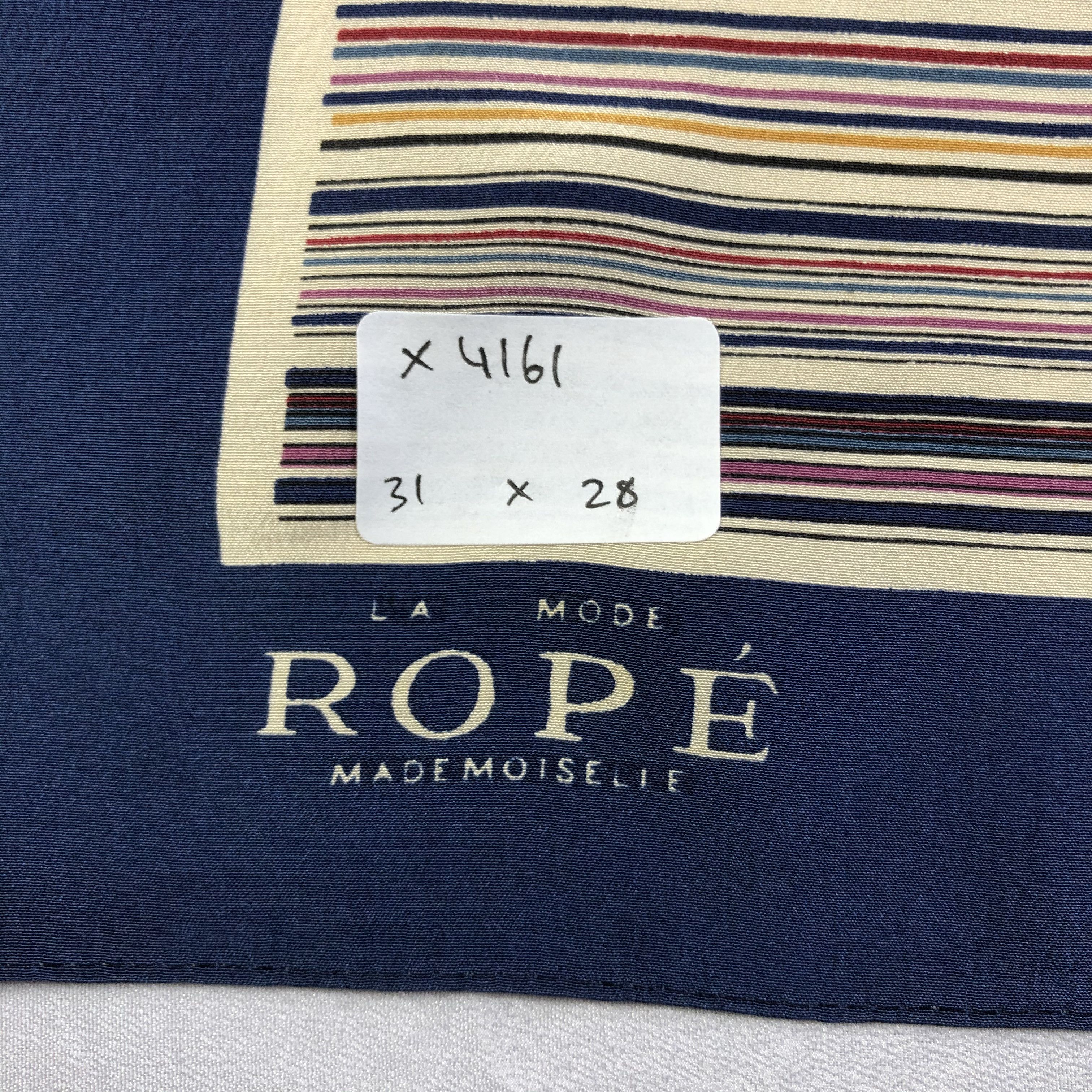 Vintage Vintage Rope Silk Scarf Size ONE SIZE - 6 Thumbnail