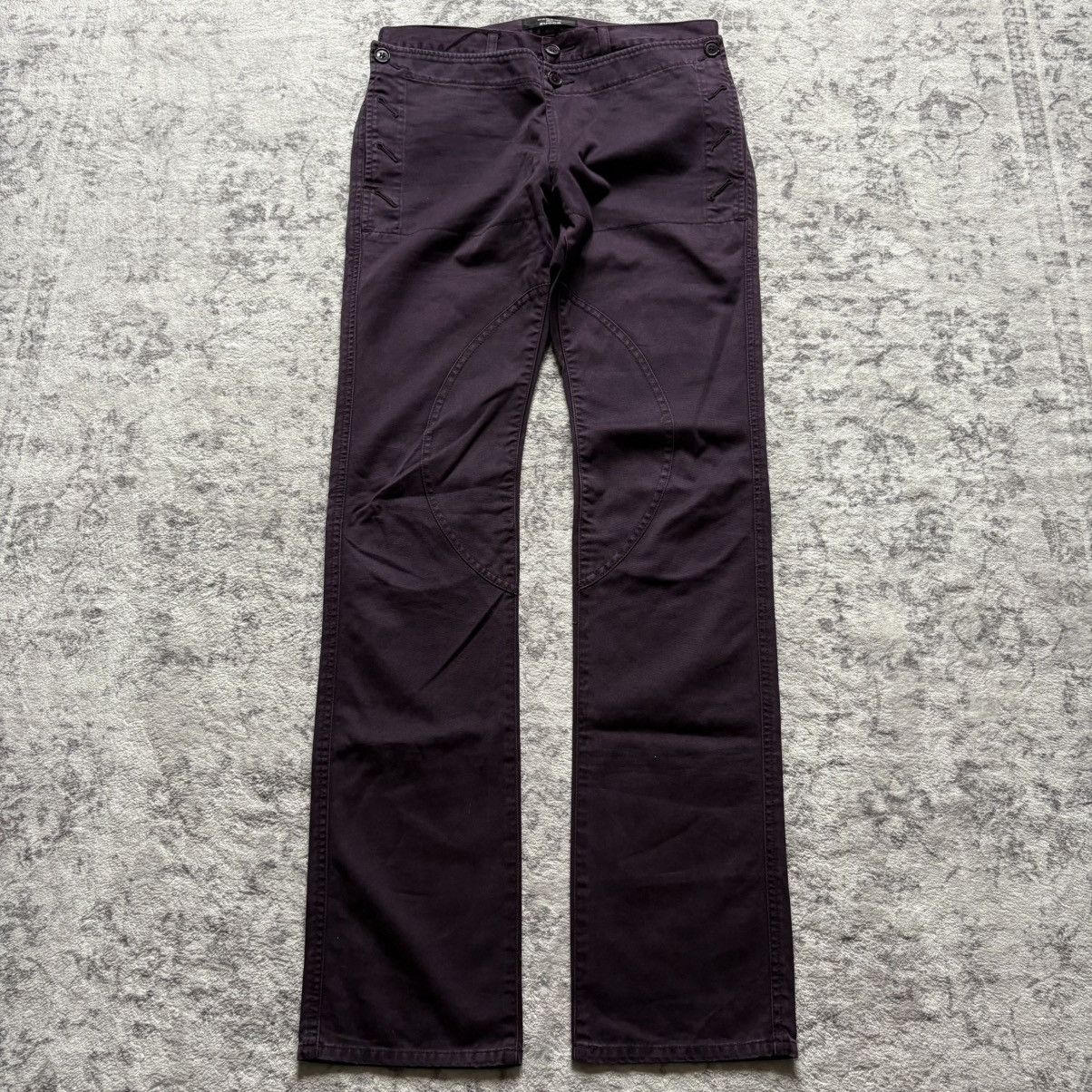 Cabane de Zucca Double Waisted Purple Jeans | Size S