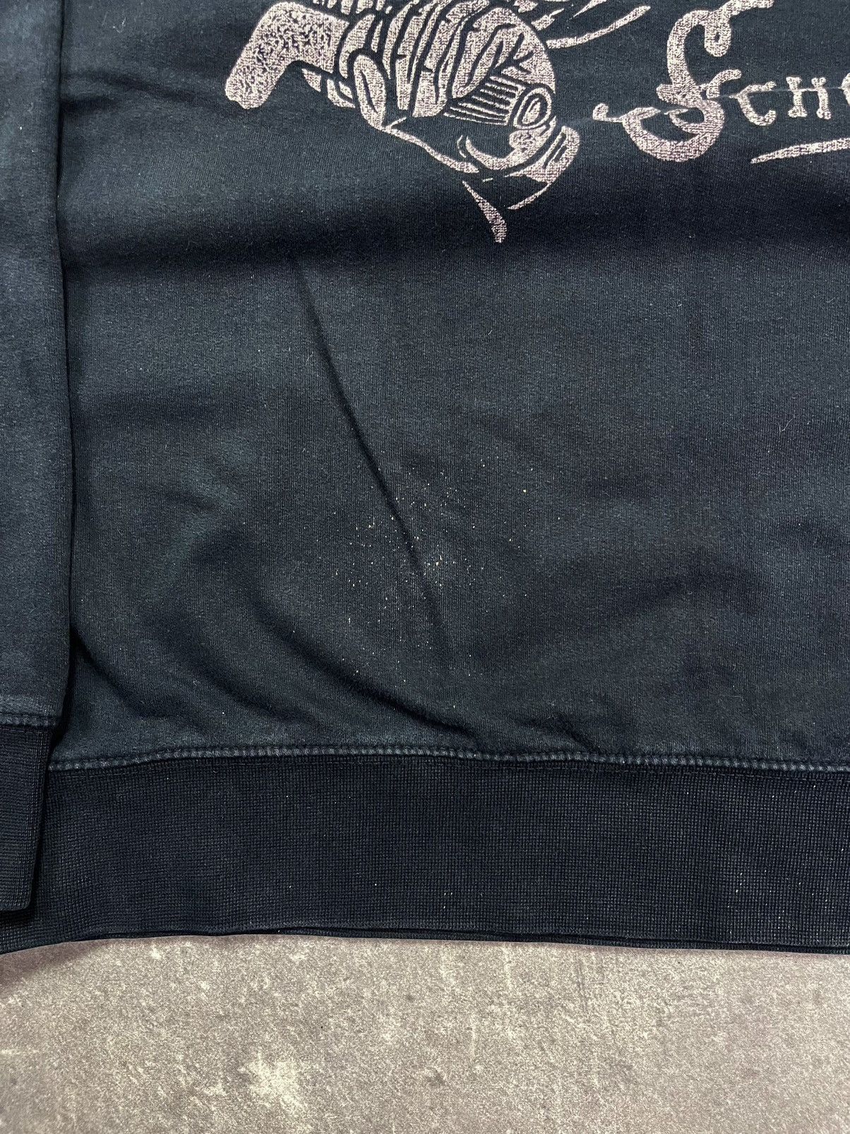 Schott Schott Vintage Skull Logo Crewneck Sweatshirt XL Size US XL / EU 56 / 4 - 6 Thumbnail