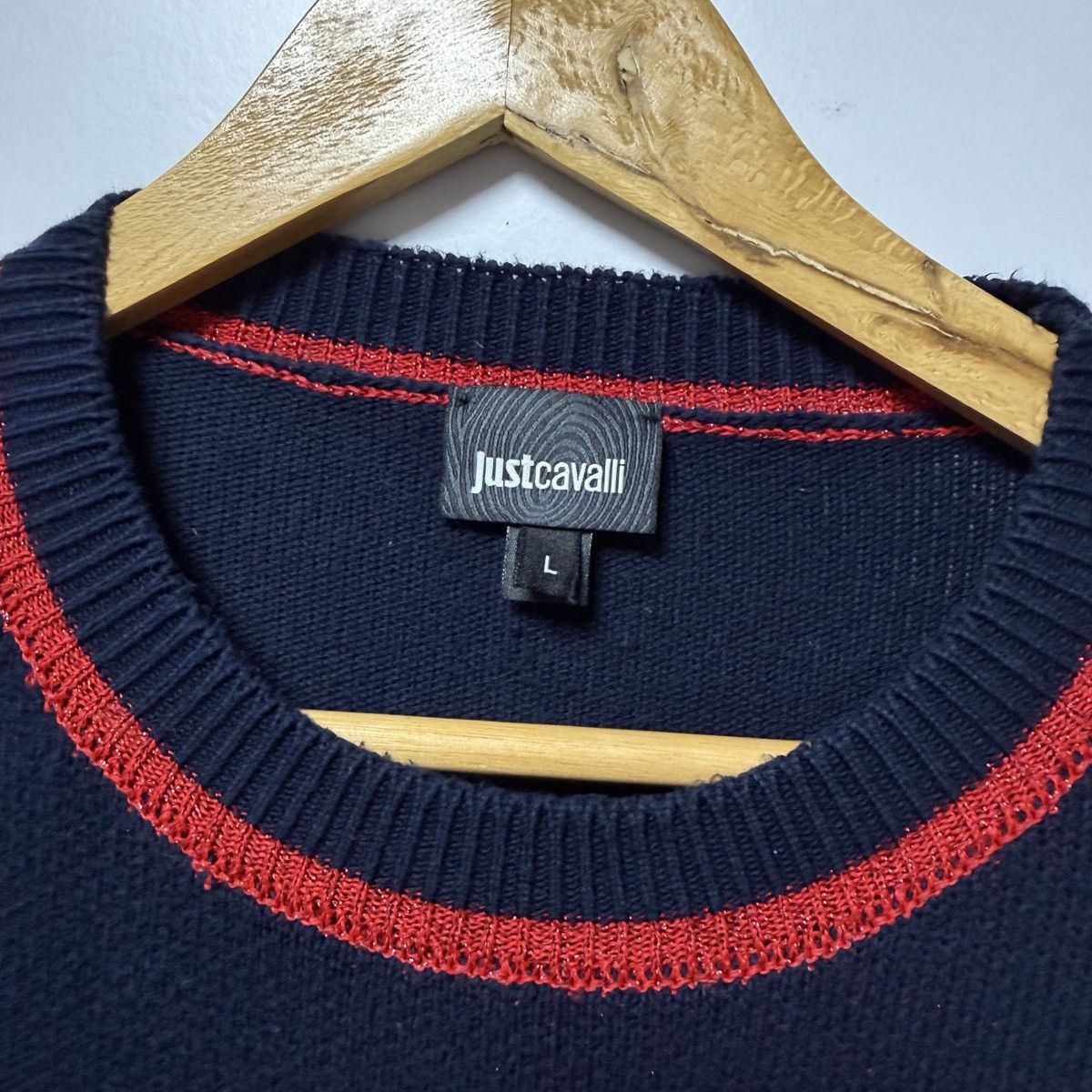 Just Cavalli Just Cavalli women's sweater with stars, vintage rare Size L / US 10 / IT 46 - 4 Thumbnail