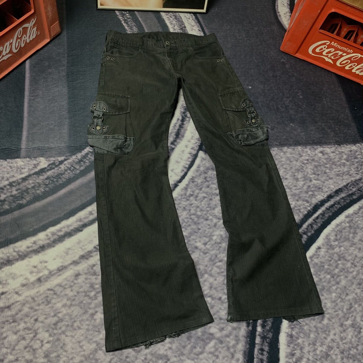 Japanese Brand Difference Rupert FLare pants Cargo Size US 31 - 1 Thumbnail