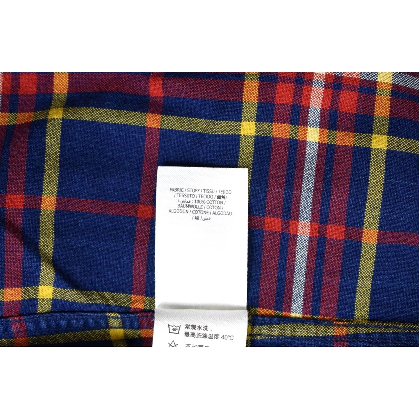Gant GANT Shirt Men M Millerton Rough Oxford Fitted Checked Multicoloured Button-Up Size US M / EU 48-50 / 2 - 6 Thumbnail