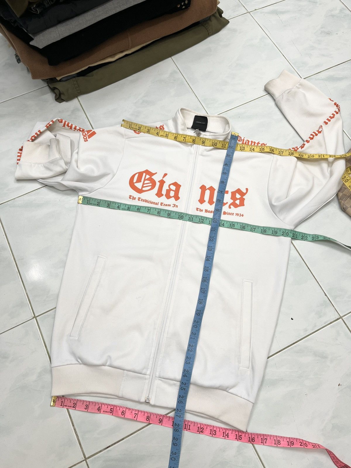 Adidas 🔥🔥🔥STEALS ADIDAS MLB GIANTS BASEBALL TEAM SWEATER Size US M / EU 48-50 / 2 - 24 Thumbnail