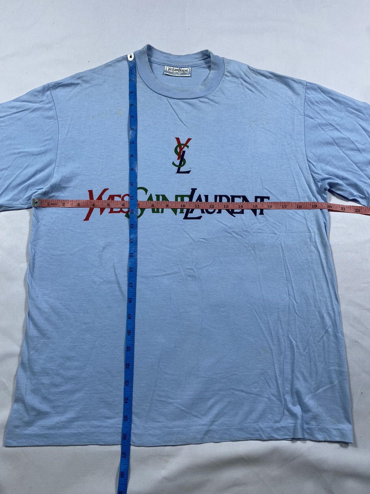 Yves Saint Laurent YSL for men short shirt slevee Size US M / EU 48-50 / 2 - 8 Thumbnail