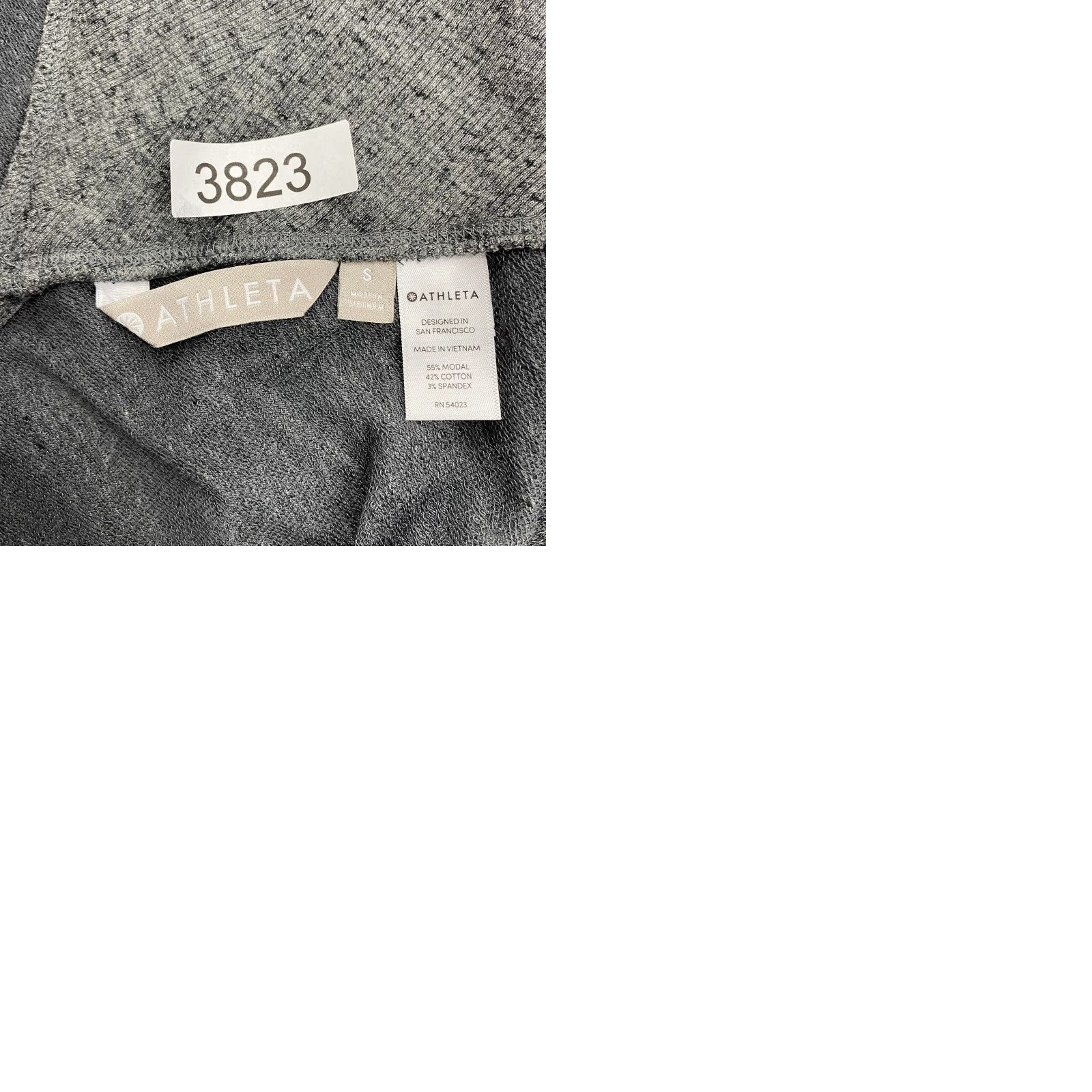 Athleta Athleta Cardigan Sweater Womens Small Gray Open Front Long Sleeve Cotton Blend Modal Spandex Regular Fit Athleisure 90s Modern Logo Casual Size S / US 4 / IT 40 - 10 Thumbnail
