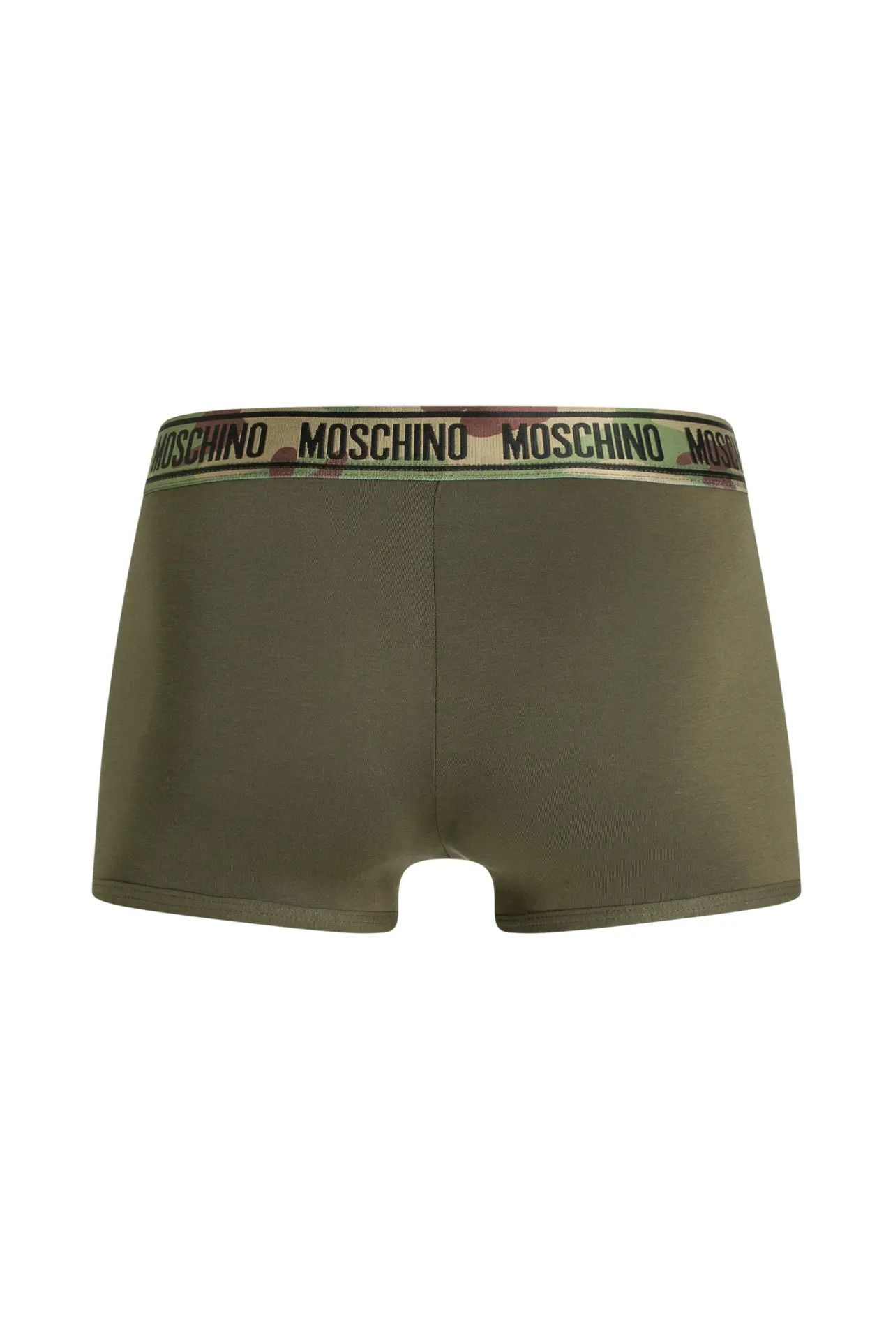 Moschino o1y0225 Size : XS / Logo Boxer in Military Green Size ONE SIZE - 3 Thumbnail
