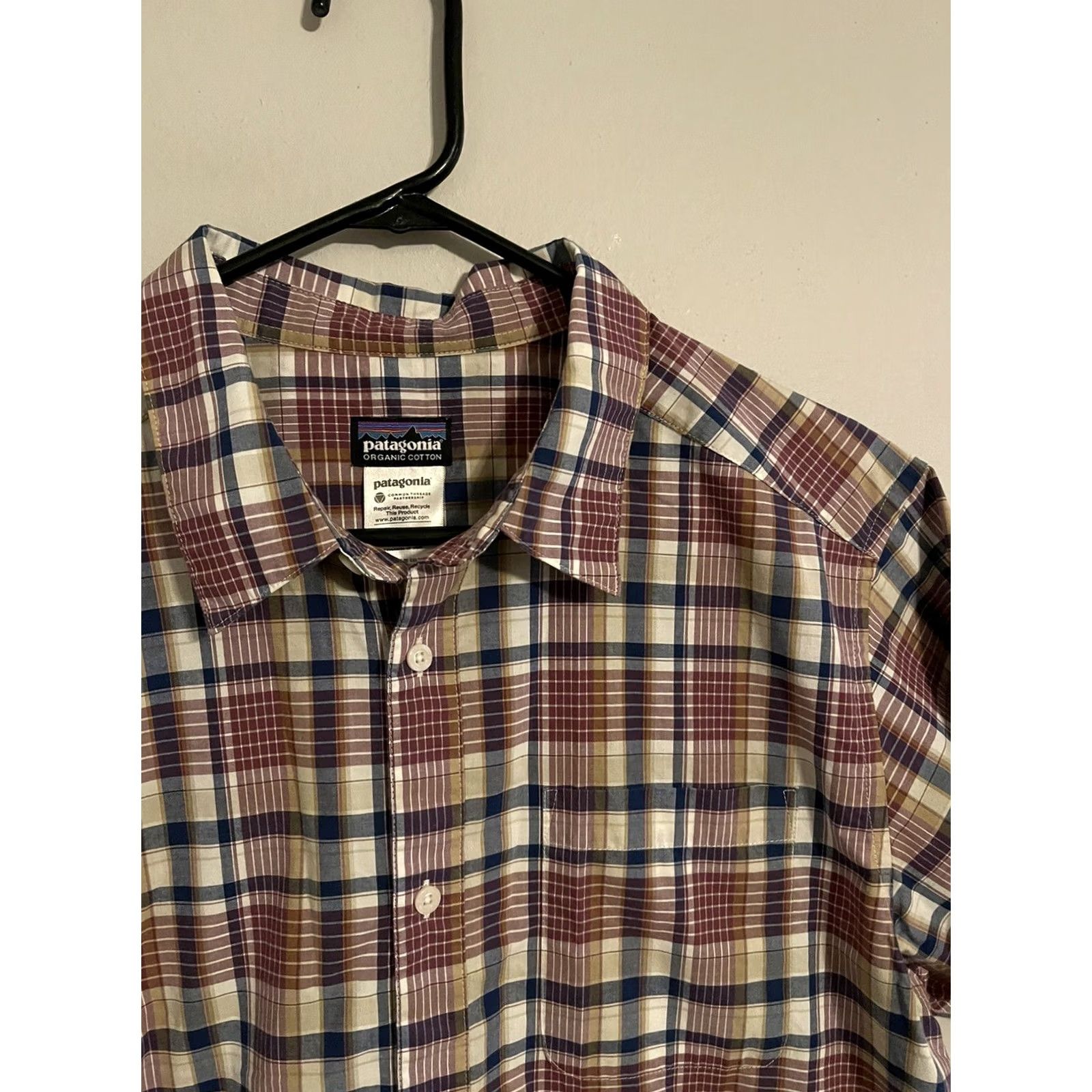 Patagonia Patagonia Men's Go To Shirt Button Up Casual Plaid Shirt - Men's Large L Size US L / EU 52-54 / 3 - 3 Thumbnail