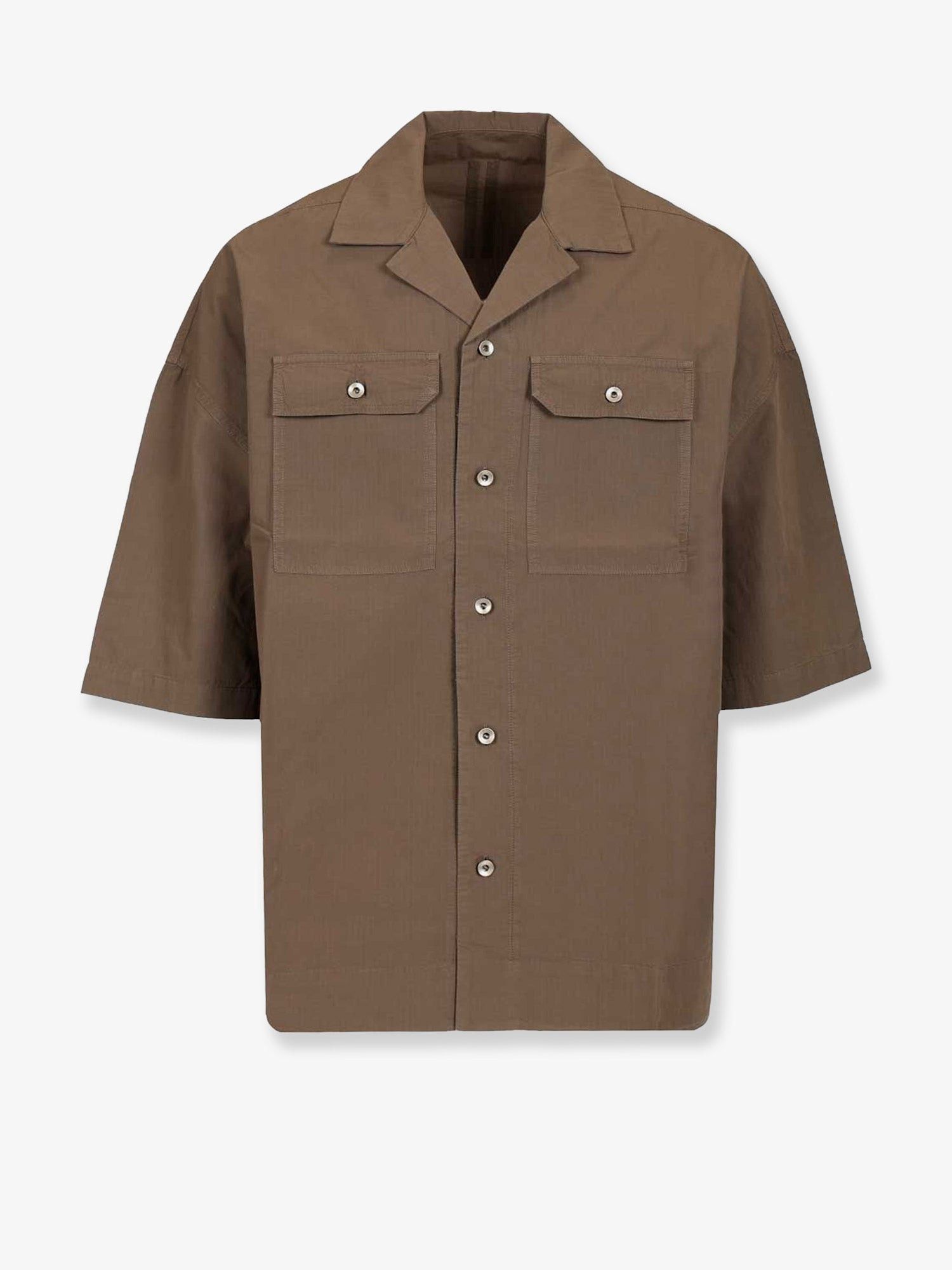 Rick Owens Drkshdw Drkshdw Tommy organic cotton shirt Tag Size M Men - USA Tariffs Included Size US M / EU 48-50 / 2 - 1 Thumbnail