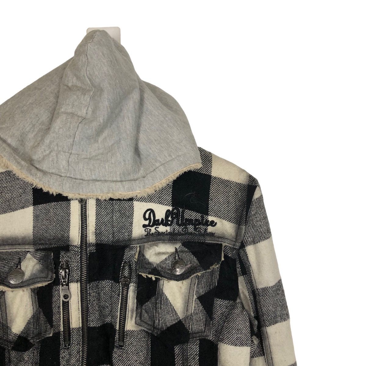 In The Attic 🔥PUNK DESIGN TARTAN JACKET IN THE ATTIC HYSTERIC GLAMOUR Size US L / EU 52-54 / 3 - 5 Thumbnail