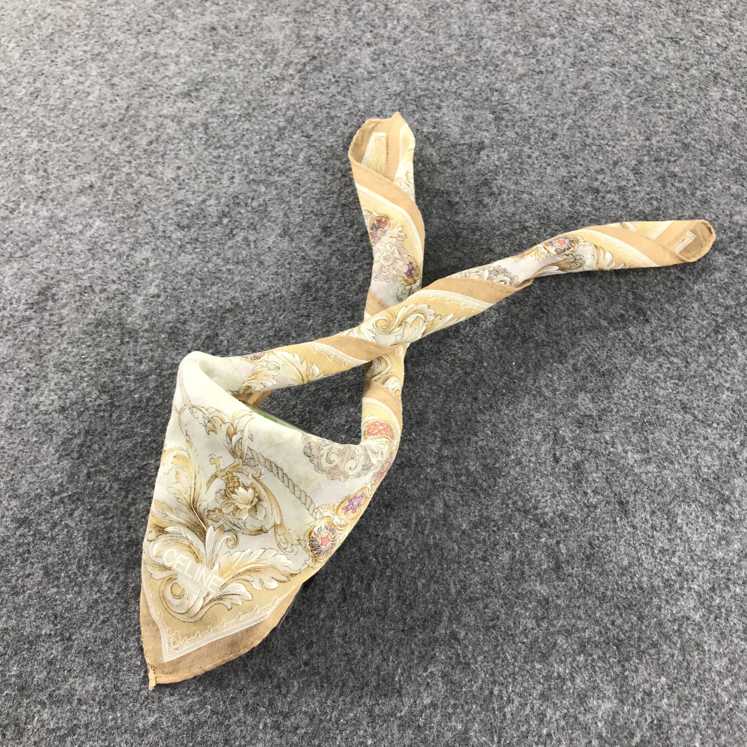 Celine Celine Handkerchief Neckerchief Bandana H315 Size ONE SIZE - 3 Thumbnail