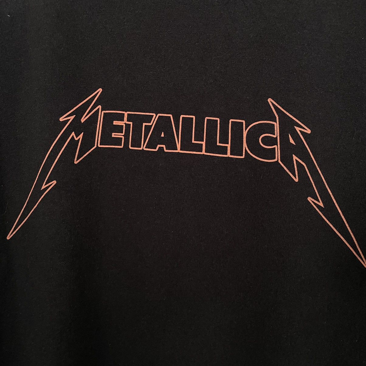 Band Tees × Japanese Brand × Metallica Metallica Pushead Sun Band T Shirt Size US L / EU 52-54 / 3 - 6 Thumbnail