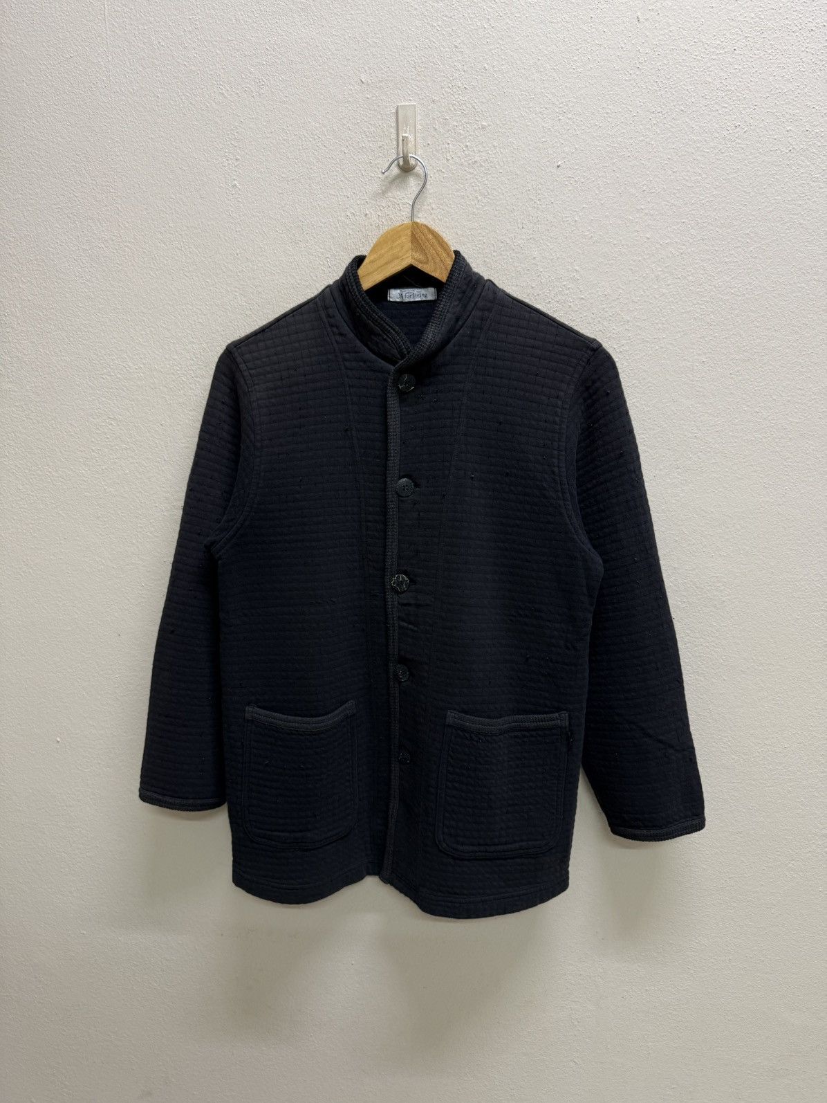 Yohji Yamamoto Vintage Y’s For Living Wood Button Up open Colar Sweatshirt Size US S / EU 44-46 / 1 - 17 Thumbnail