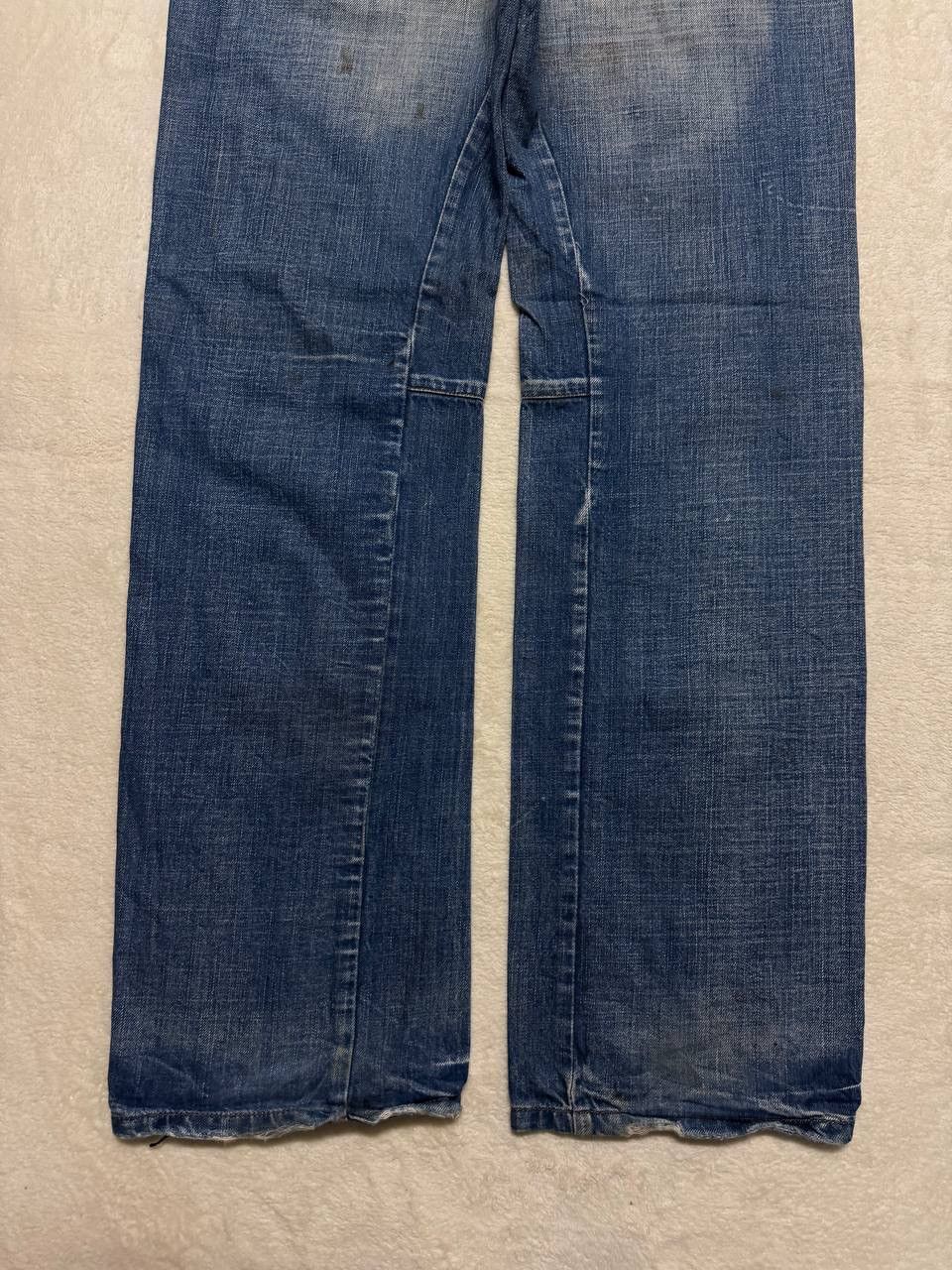 Hysteric Glamour BAGGY 90s Kapotal Japan Sick Bushpants Mudwash Distressed Size US 33 - 21 Thumbnail