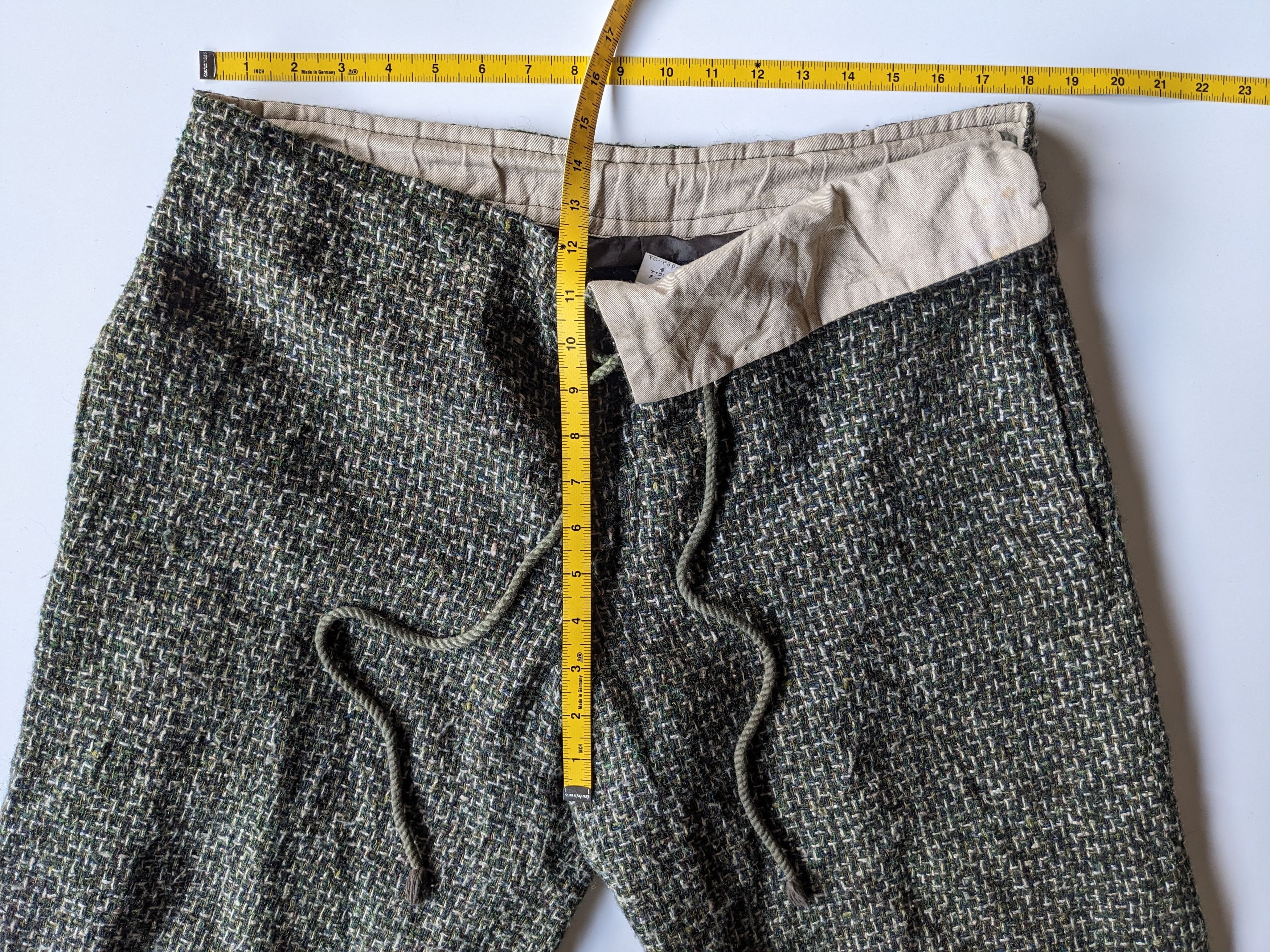 Vintage × Yohji Yamamoto Vintage Y's Yohji Yamamoto hand woven cropped Size US 36 / EU 52 - 14 Thumbnail