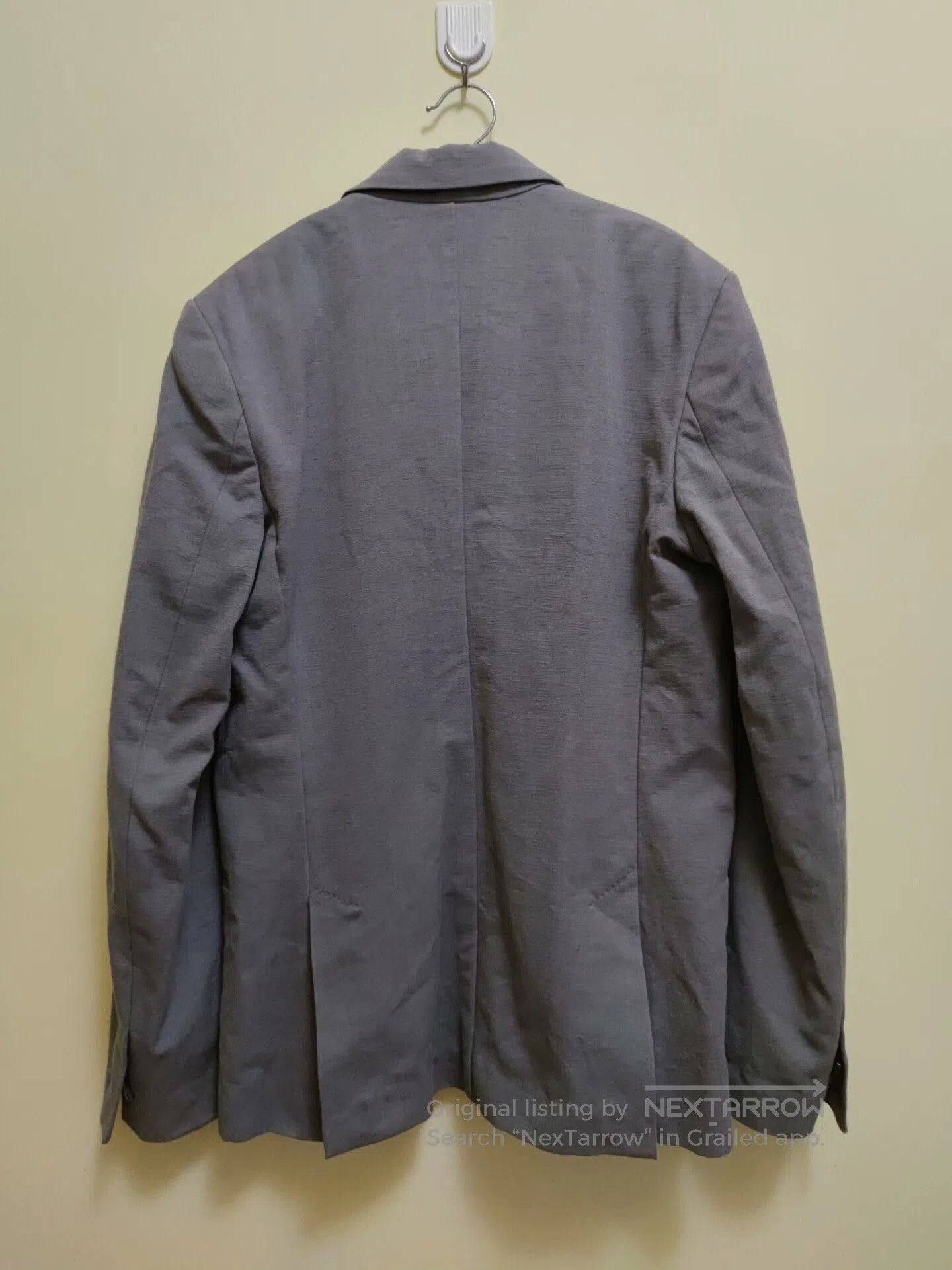 Daniel Andresen Gray High-Quality Linen Suit Jacket. Size US M / EU 48-50 / 2 - 8 Thumbnail