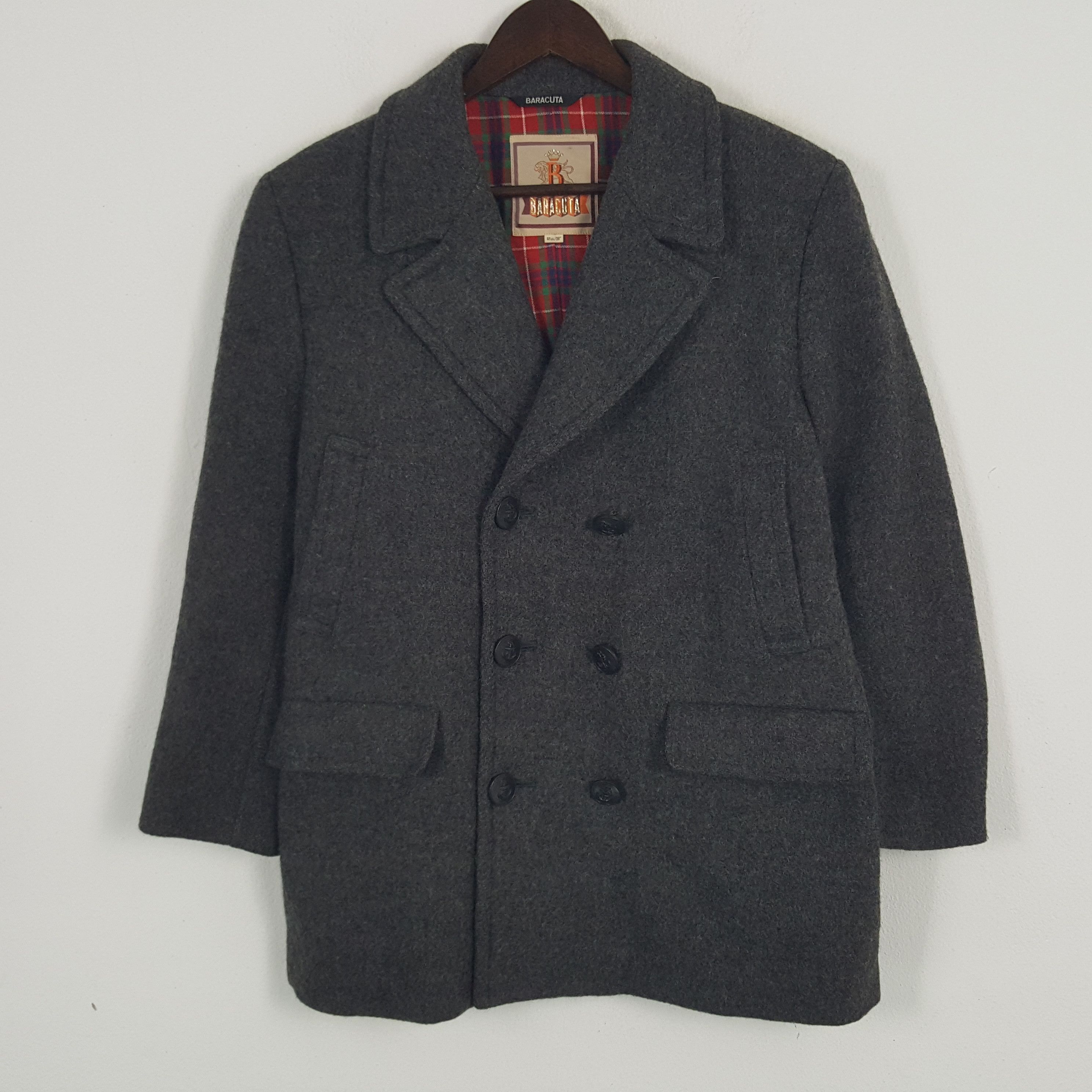 Baracuta × Vintage Vintage Baracuta Wool Blazer Coat Jacket Size US M / EU 48-50 / 2 - 1 Thumbnail