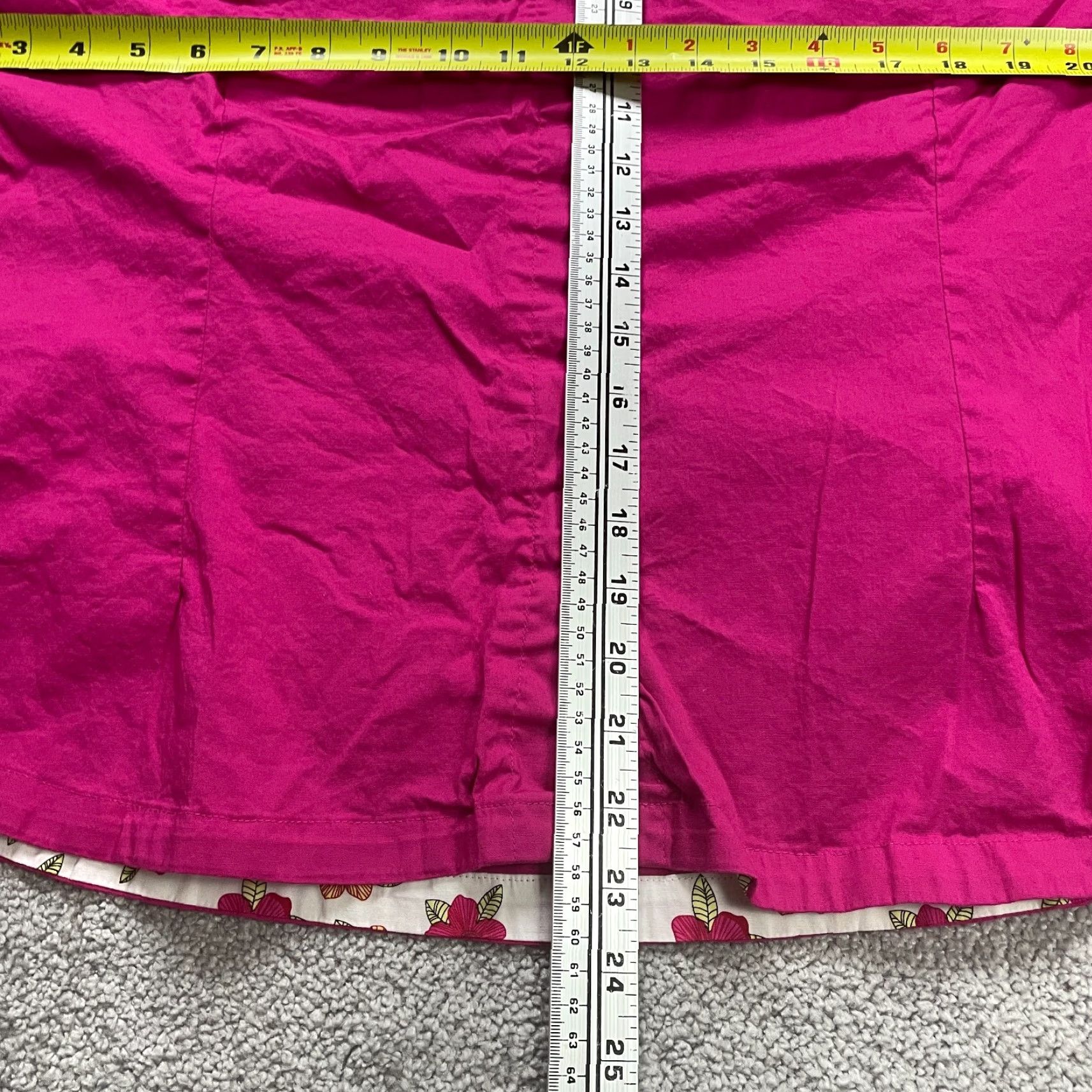 Vintage VINTAGE? No — Urban Wear Blouse Shirt, Floral Pink, Women, 3XL, Long Sleeve, Button-Down, Cotton Blend, Casual Size XXL / US 16-18 / IT 52-54 - 7 Thumbnail