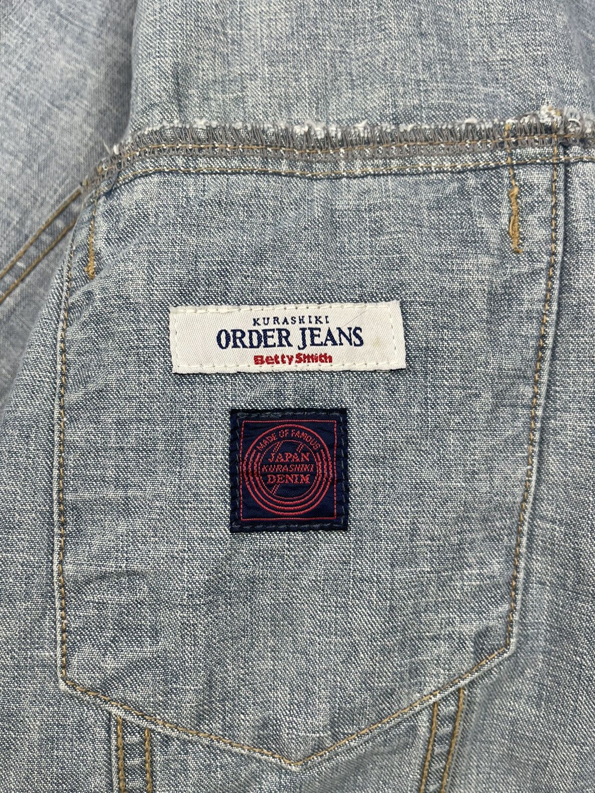 Japanese Brand Betty Smith Order Jeans Japan Kurashiki Denim Jacket Size US XL / EU 56 / 4 - 12 Thumbnail