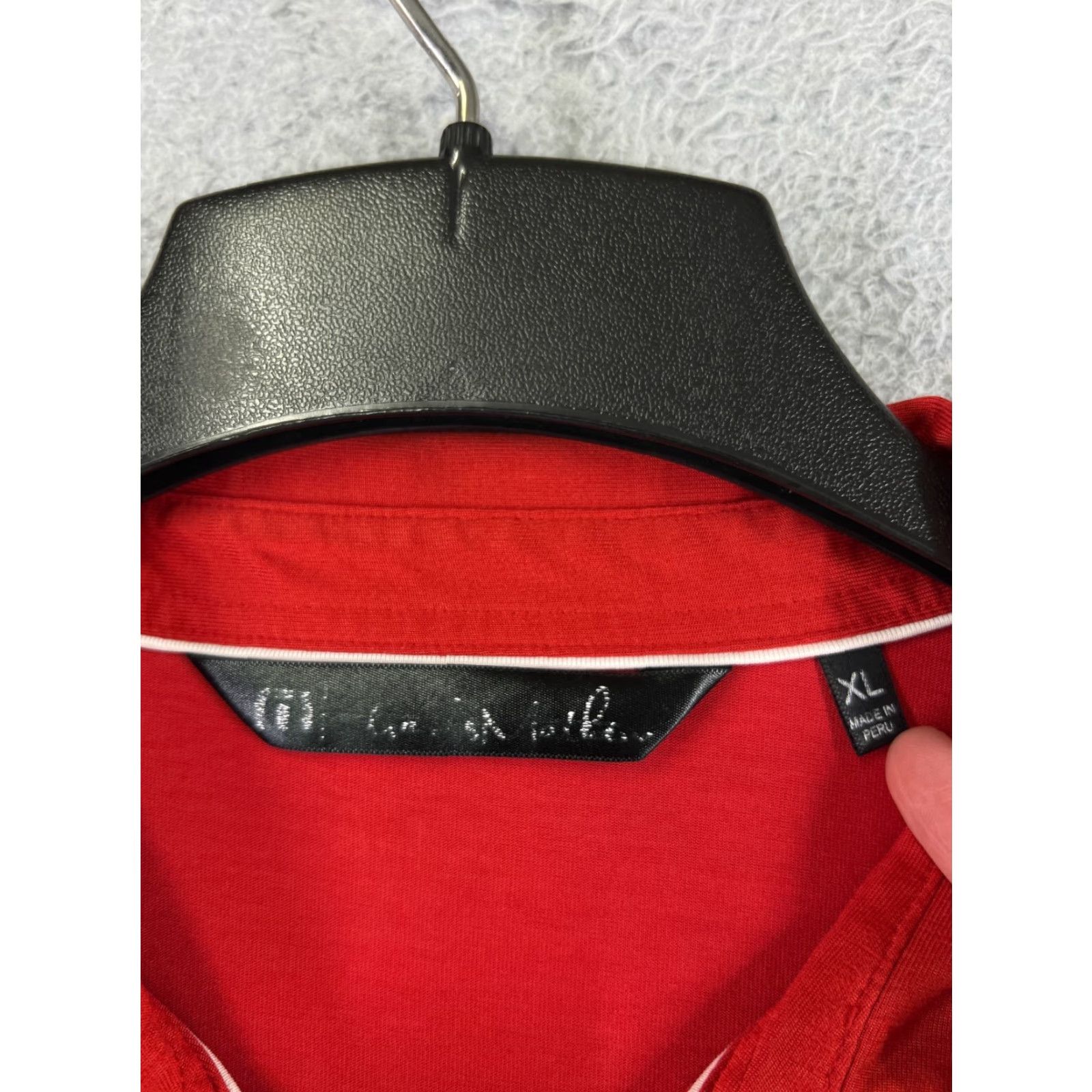TravisMathew Travis Mathew Polo Shirt Men XL Red Cotton Blend Short Sleeve Golf Polo Shirt Men XL Red Golfing Logo Embroidered Size US XL / EU 56 / 4 - 7 Thumbnail