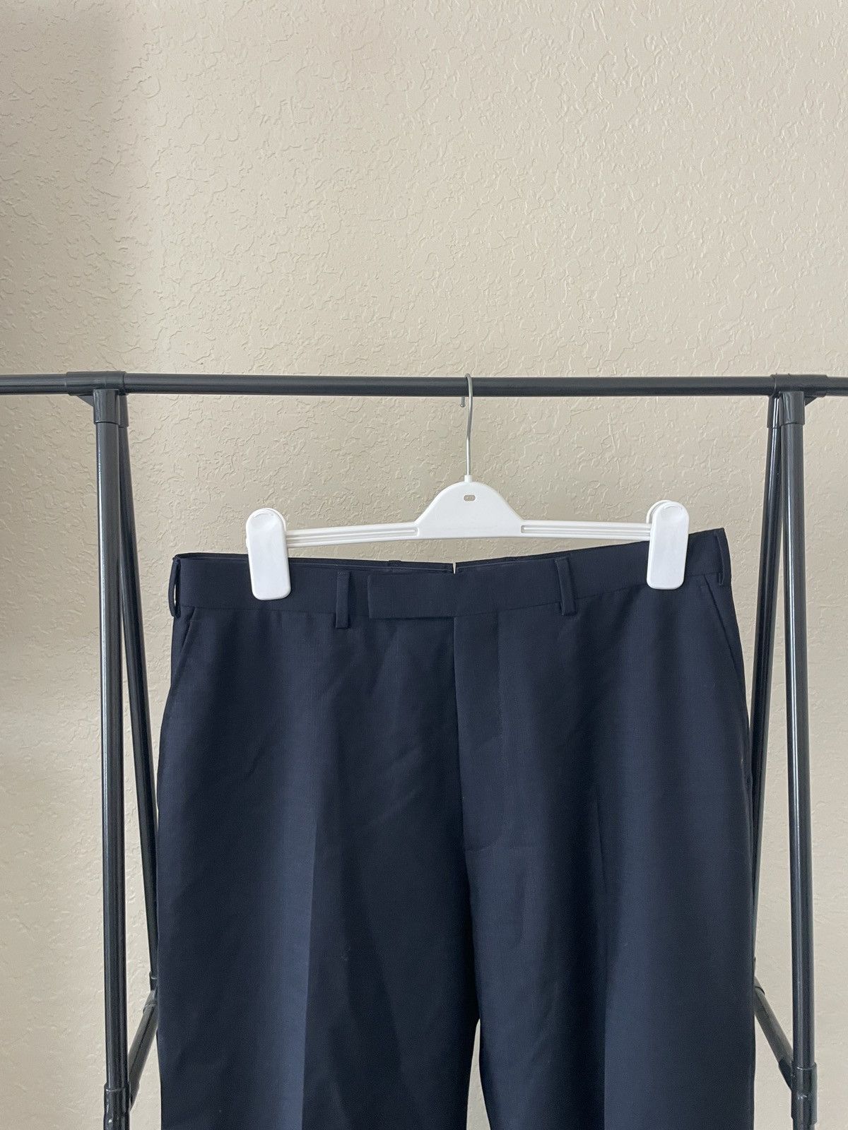 Suitsupply Vitale Barberis Canonico 1663 Wool & Mohair FF trousers Size US 36 / EU 52 - 2 Thumbnail