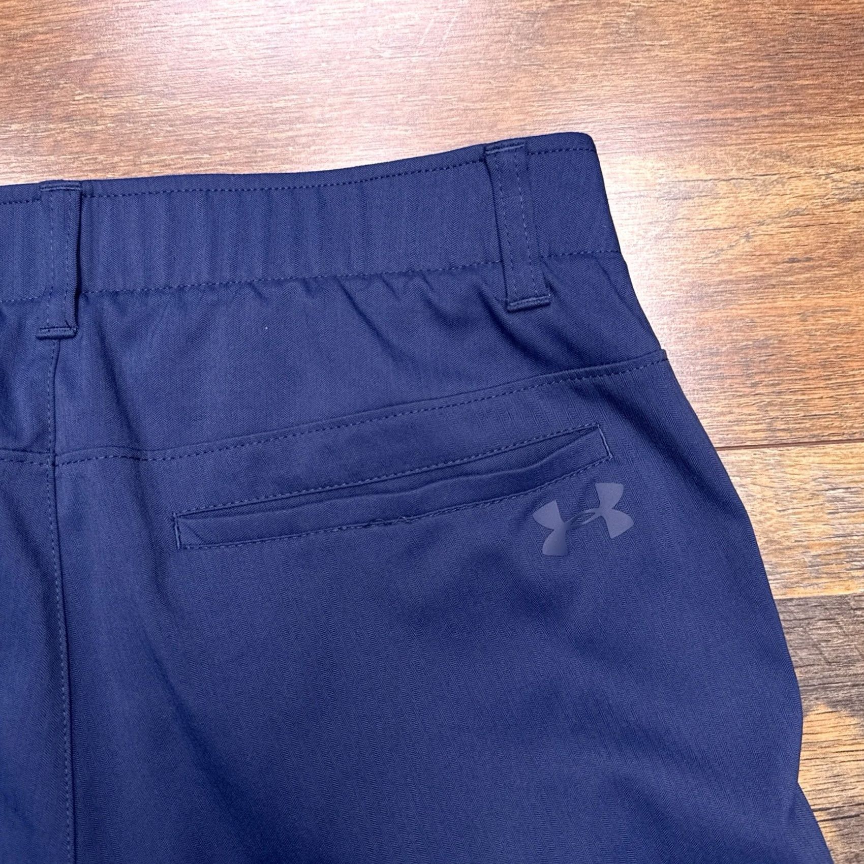 Under Armour Under Armour Showdown Shorts Mens 32 Navy Blue Mid Rise Stretch Size US 32 / EU 48 - 6 Thumbnail