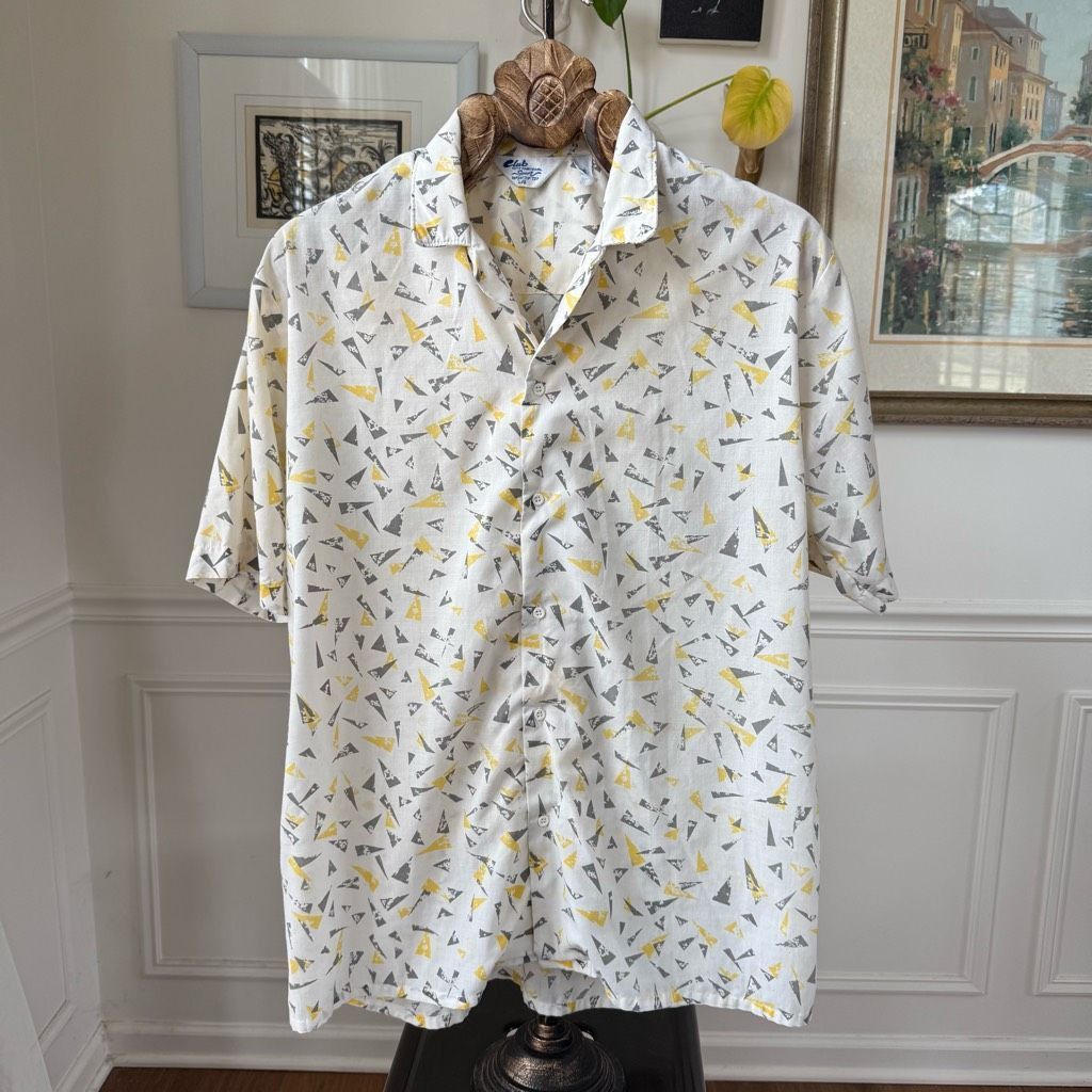 Vintage Vintage 70s Club International by Tip Top Short Sleeve Caban Size US L / EU 52-54 / 3 - 2 Thumbnail