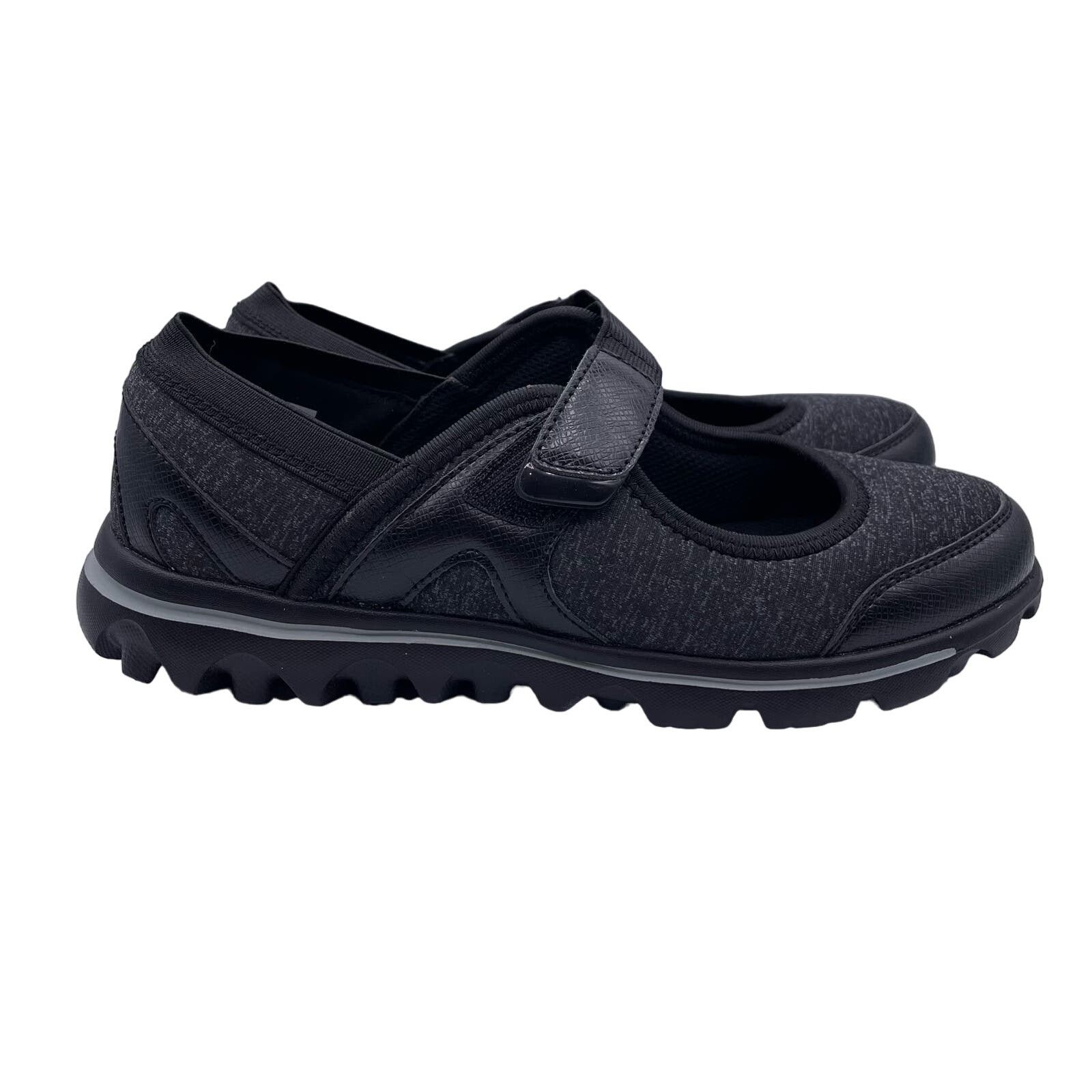 Other Propet Onalee Maryjane Shoes Flat Black Lightweight Womens 7 Size US 7 / IT 37 - 1 Thumbnail