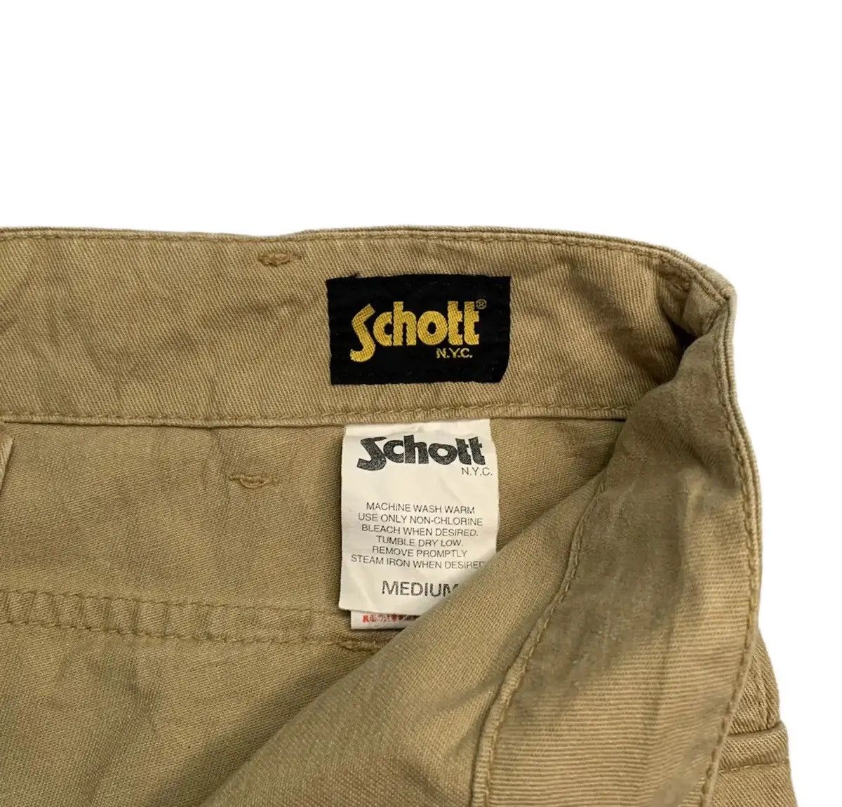 Schott 💥STEALS 💥SCHOTT N.Y.C 31x31 Utility BigPocket CargoPants Size US 31 - 13 Thumbnail