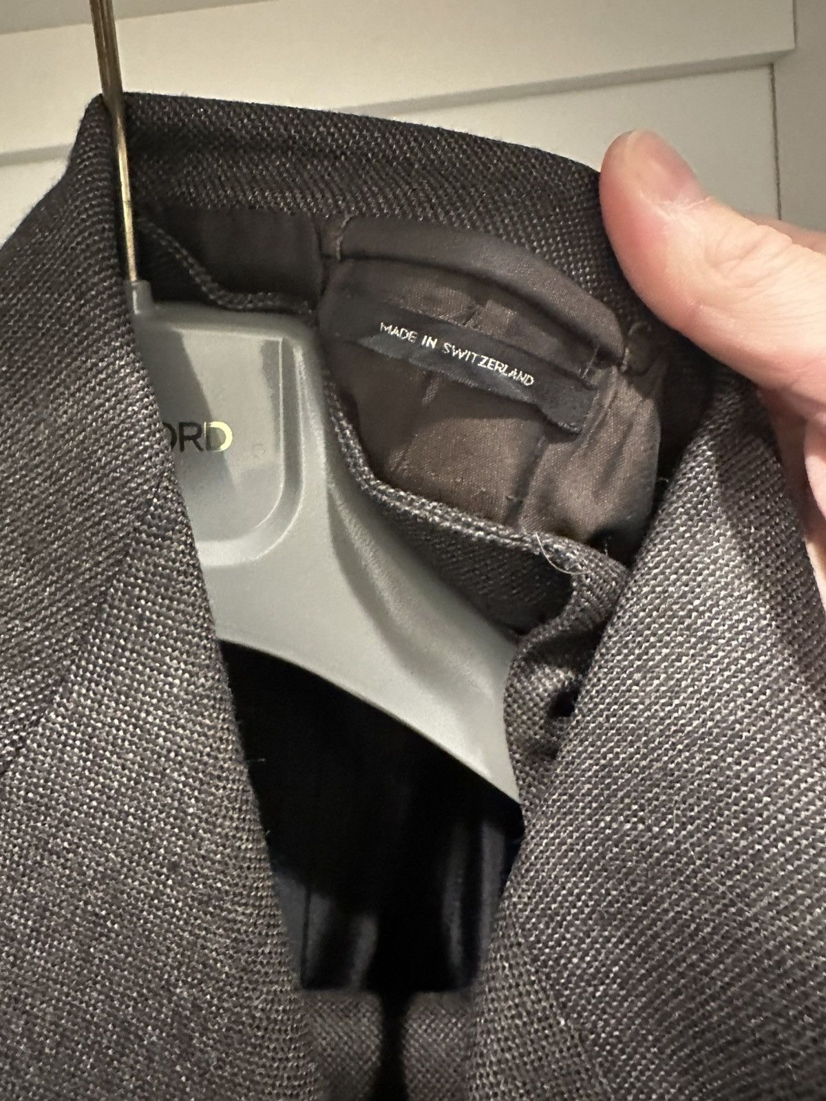 Tom Ford Tom Ford Regency 3pc Suit Size 52L/41L Size 52L - 10 Thumbnail