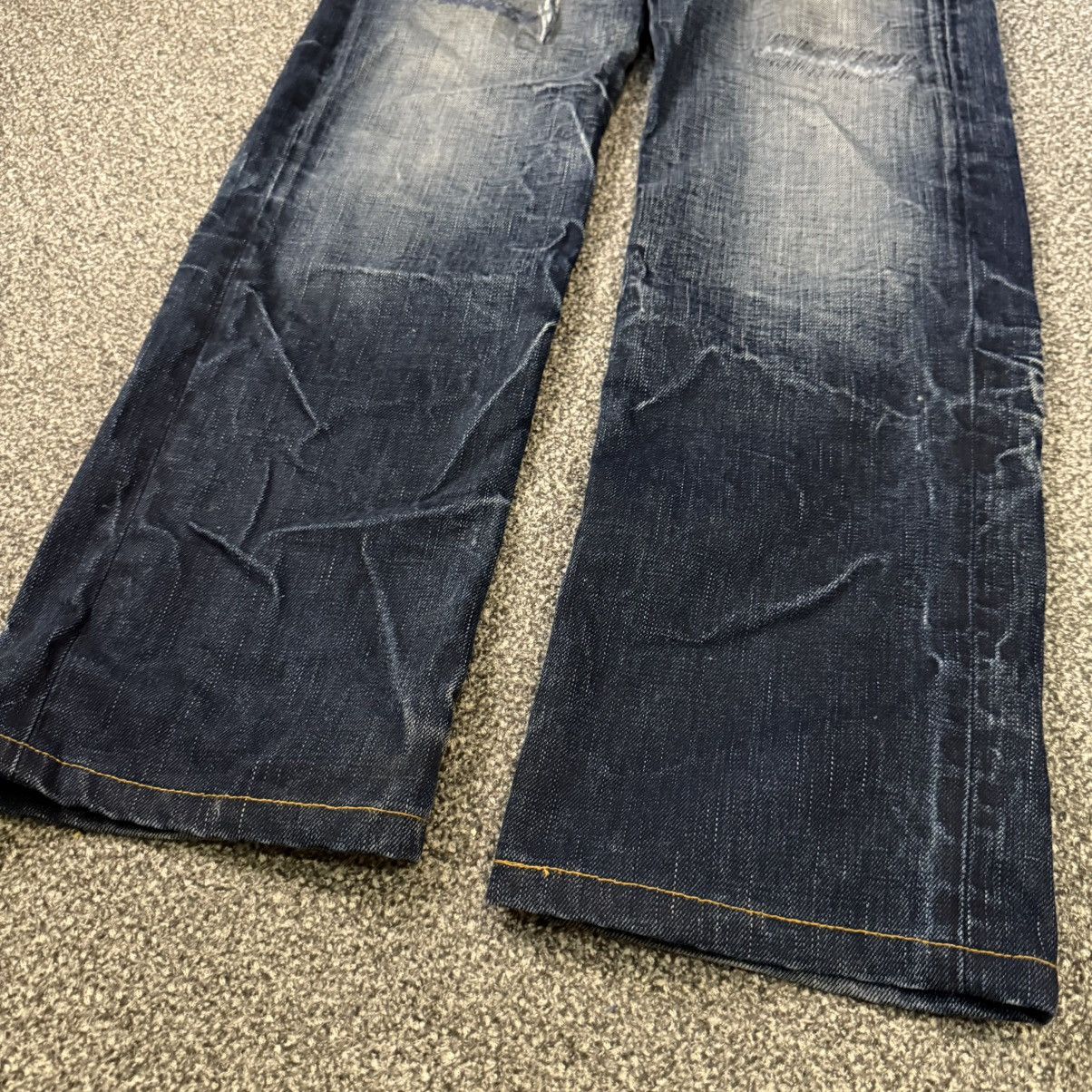 G-Star 🔥🇯🇵 Japanese Distressed Raw G-Brand Hard HoneyComb Denim Size US 29 - 9 Thumbnail