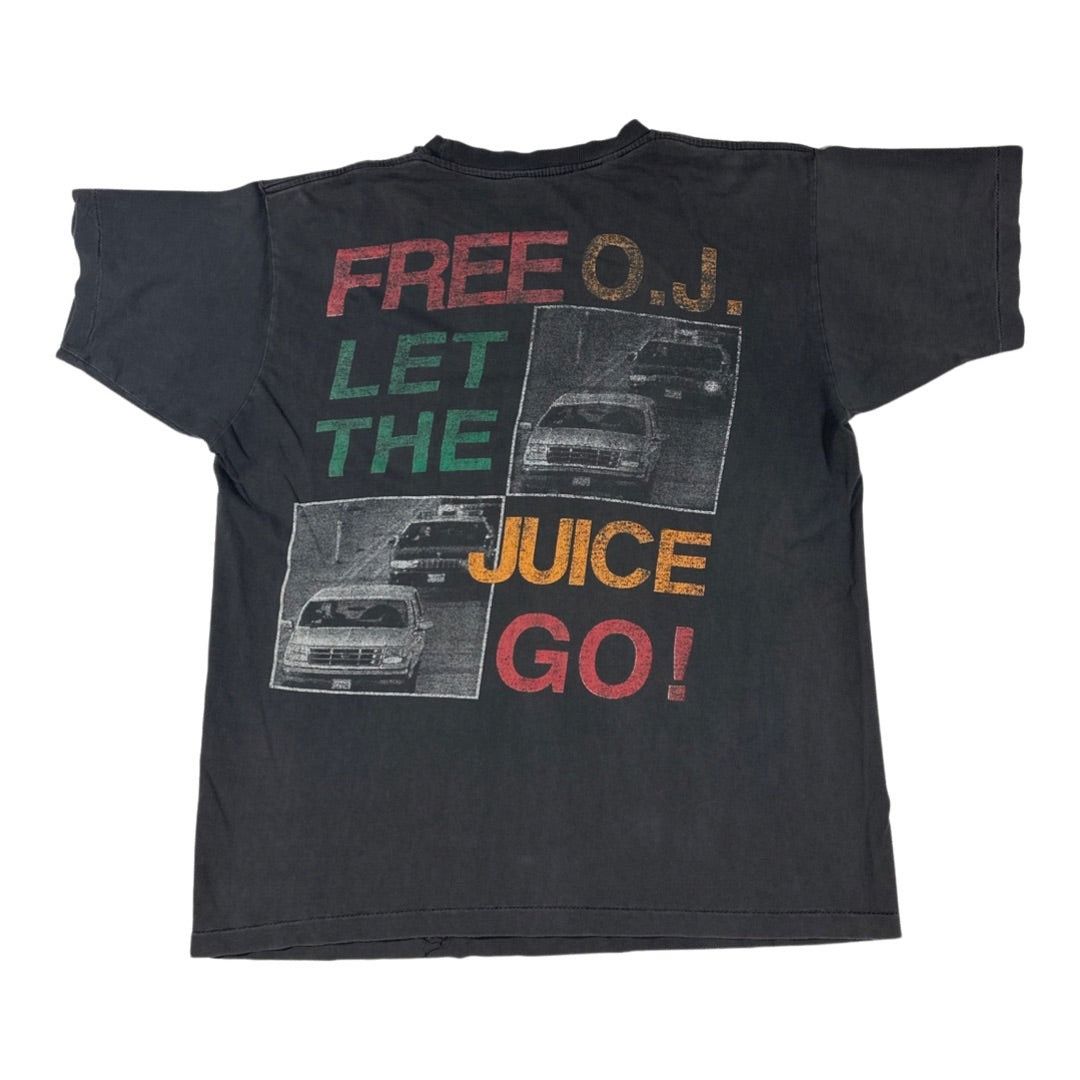 Vintage Free OJ Let the Juice Go Size US XL / EU 56 / 4 - 4 Thumbnail