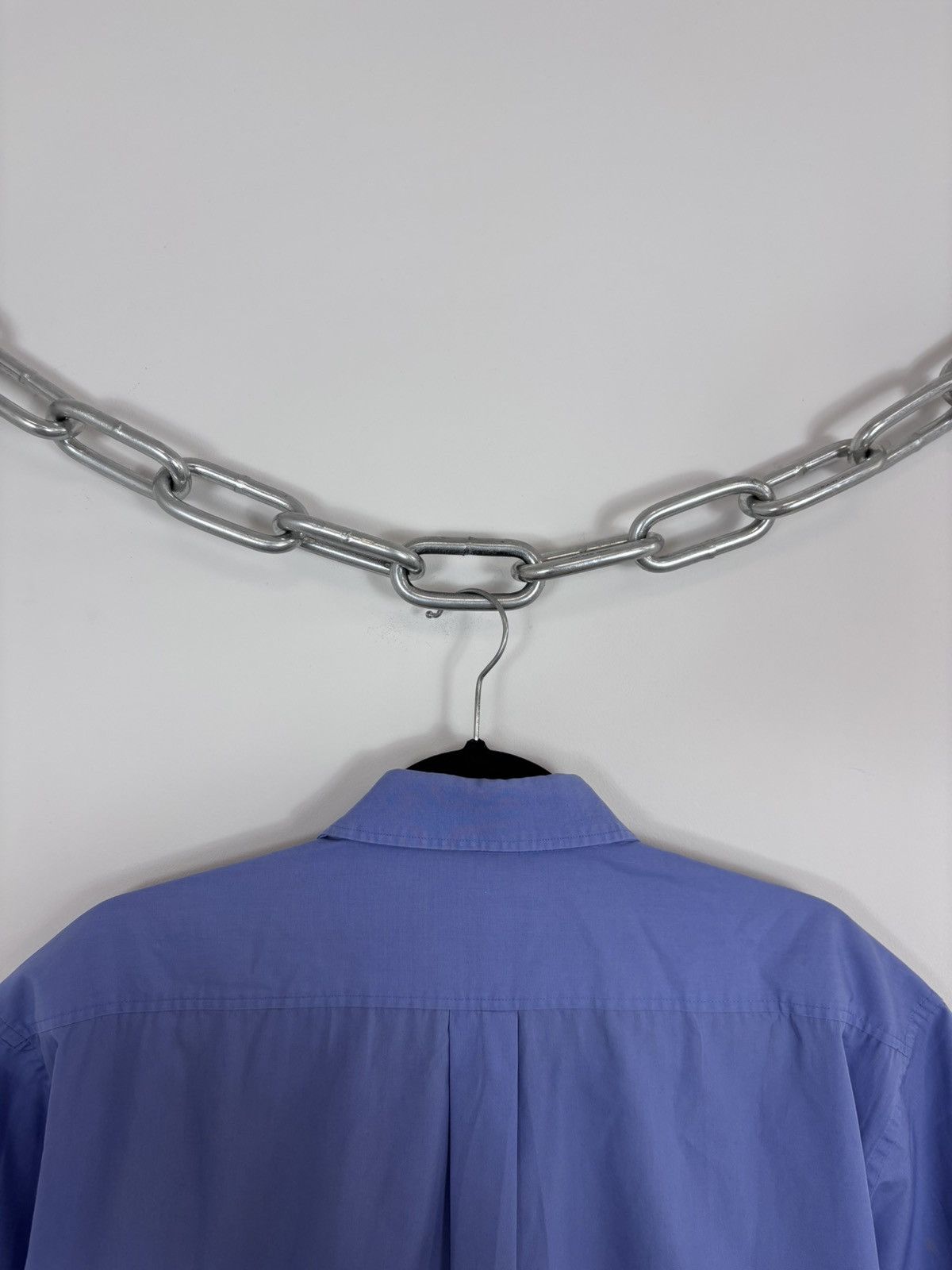 Yves Saint Laurent Vintage Yves Saint Laurent Men’s Blue Short Sleeve Shirt Size US L / EU 52-54 / 3 - 19 Thumbnail