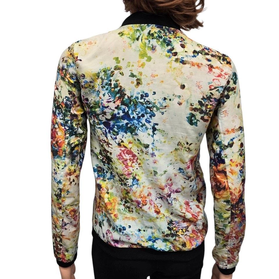 ZAPA Zapa Woman Floral Bomber Jacket Full zip S Lightweight Size S / US 4 / IT 40 - 10 Thumbnail