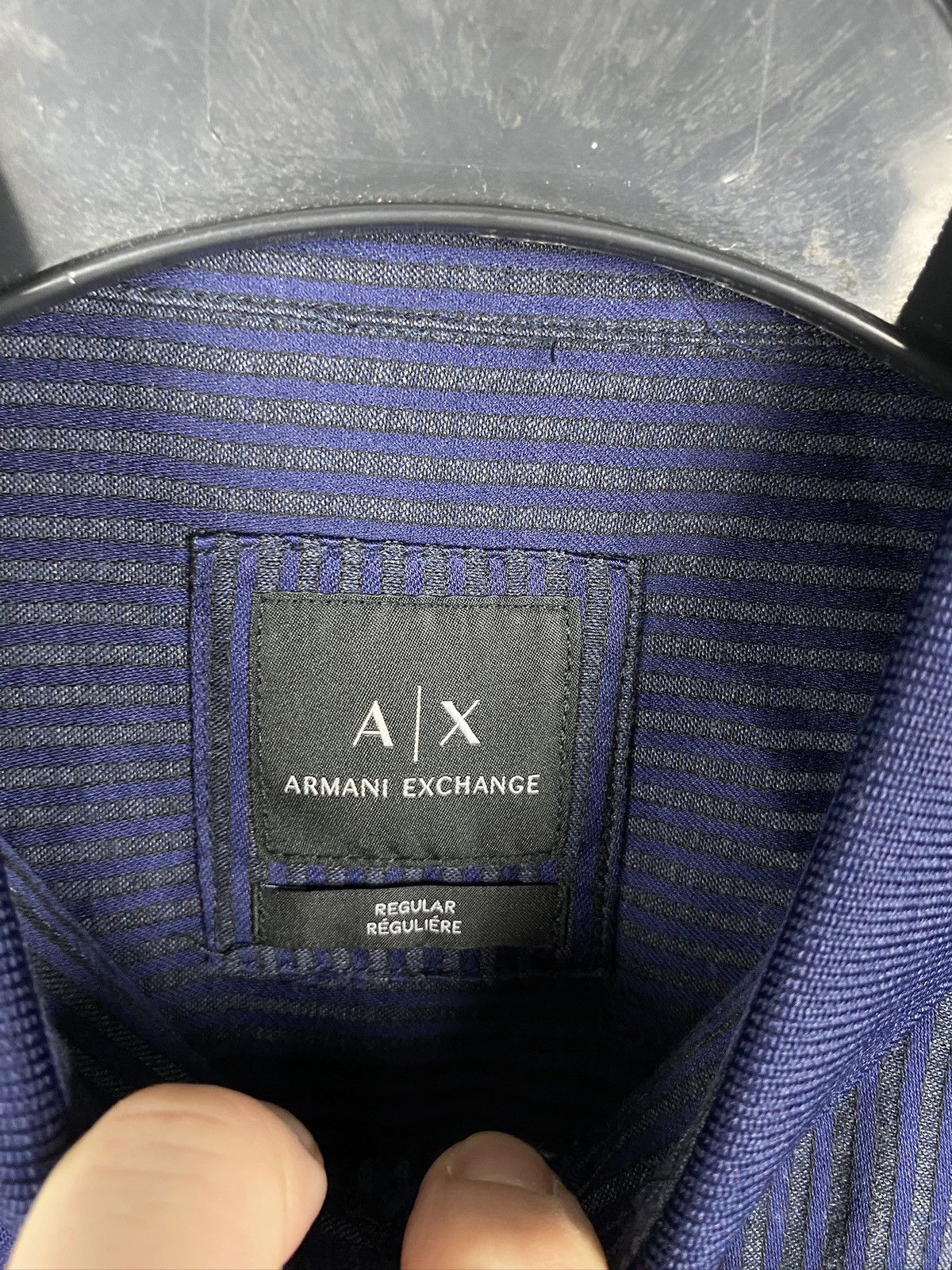 Armani Men’s Armani Exchange Long Sleeve Shirt Button Up Size M Size US M / EU 48-50 / 2 - 6 Thumbnail
