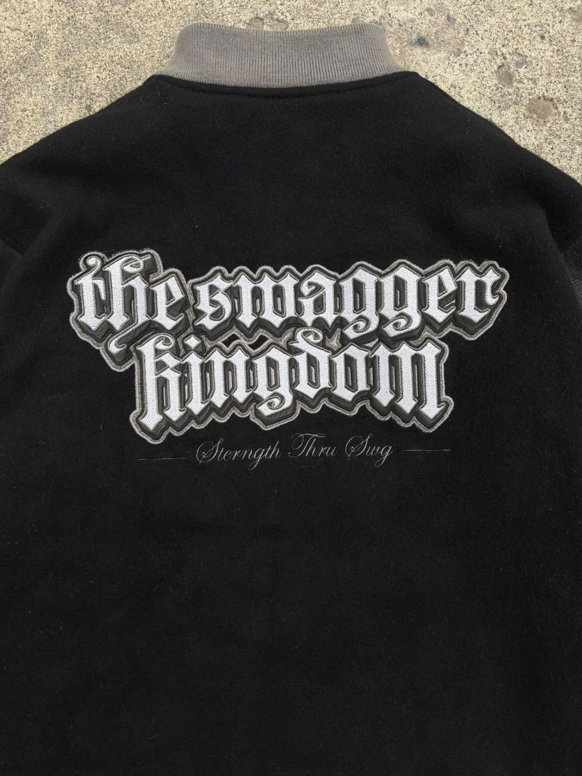 Japanese Brand Japanese brand archive Swagger 2005 varsity jacket Size US XL / EU 56 / 4 - 4 Thumbnail