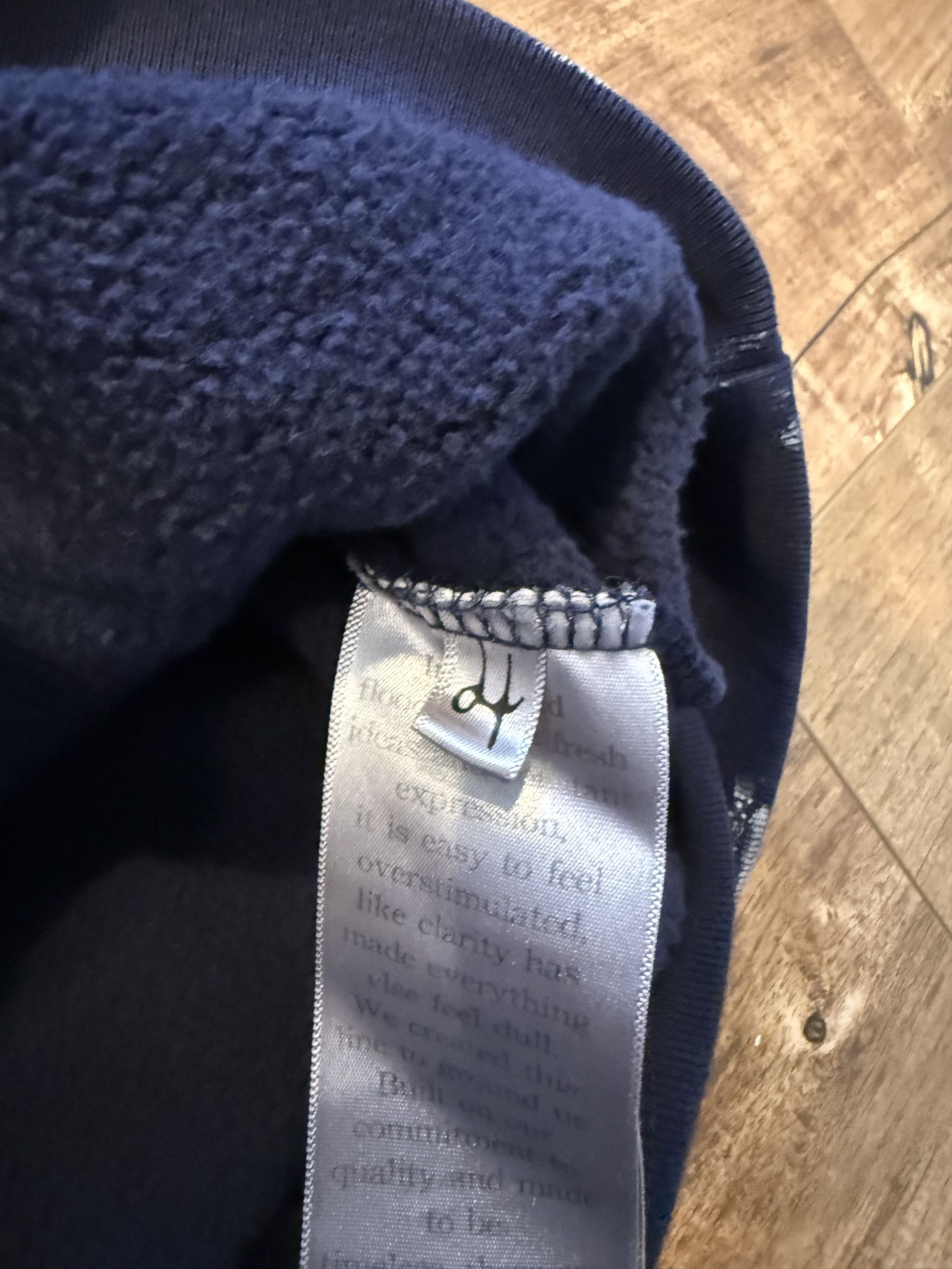 Yuremane YE-UNI-H001 “NAVY” hoodie Size US L / EU 52-54 / 3 - 3 Thumbnail