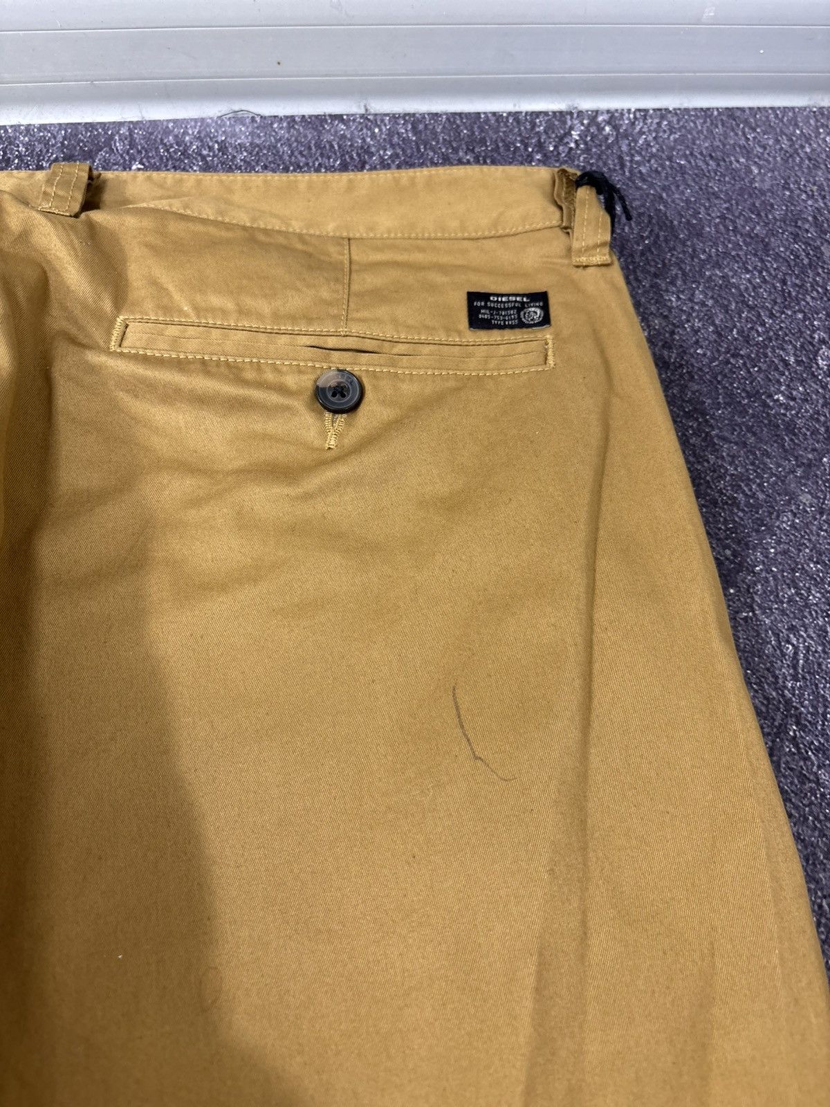 Diesel Diesel P-Madox NWT Men’s Mustard Orange Straight Fit Pants Size US 32 / EU 48 - 17 Thumbnail