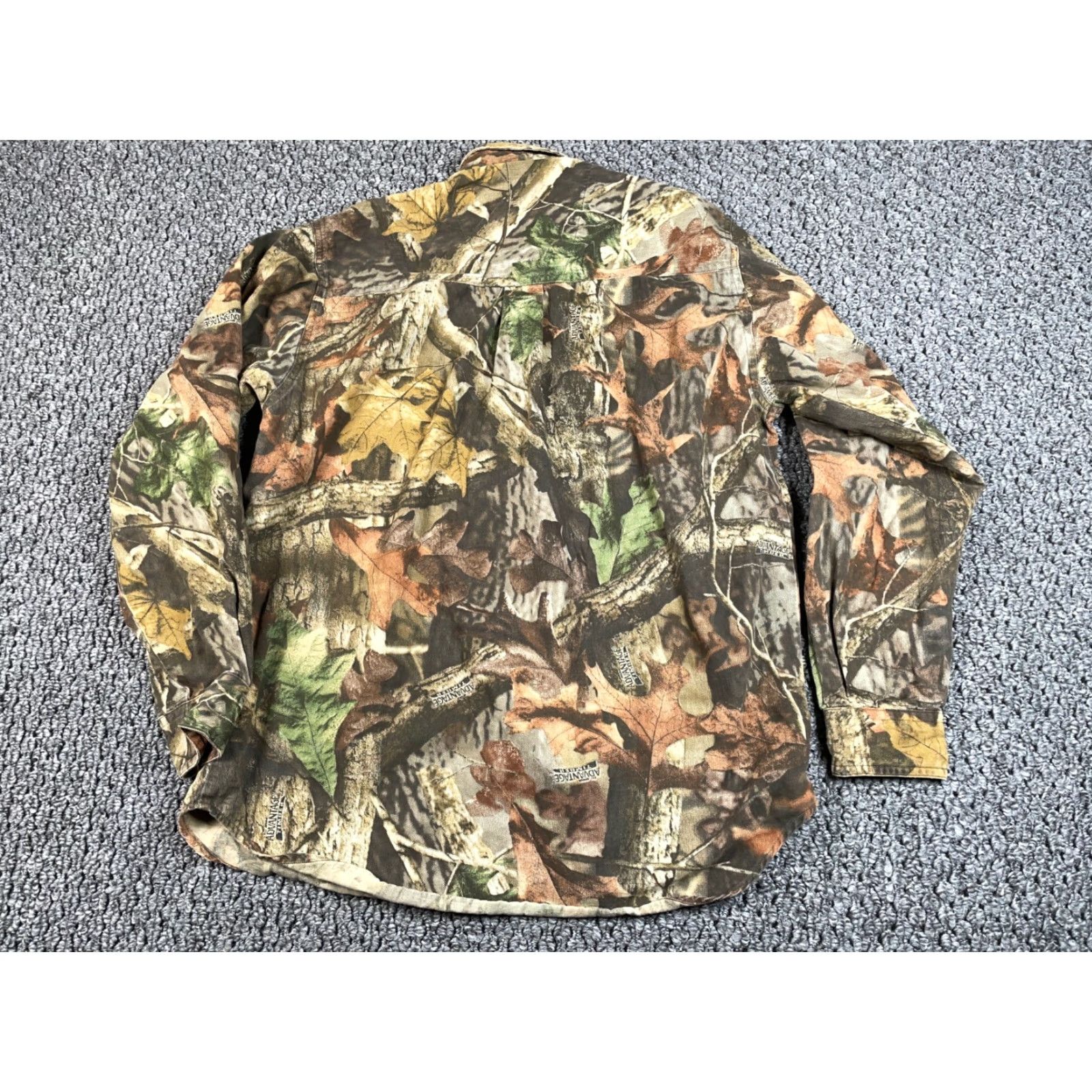Wrangler VINTAGE Wrangler Pro Gear Camouflage Flannel Shirt Men M Brown Contrast Pattern 90s Outdoor Workwear Cap Size US M / EU 48-50 / 2 - 2 Thumbnail