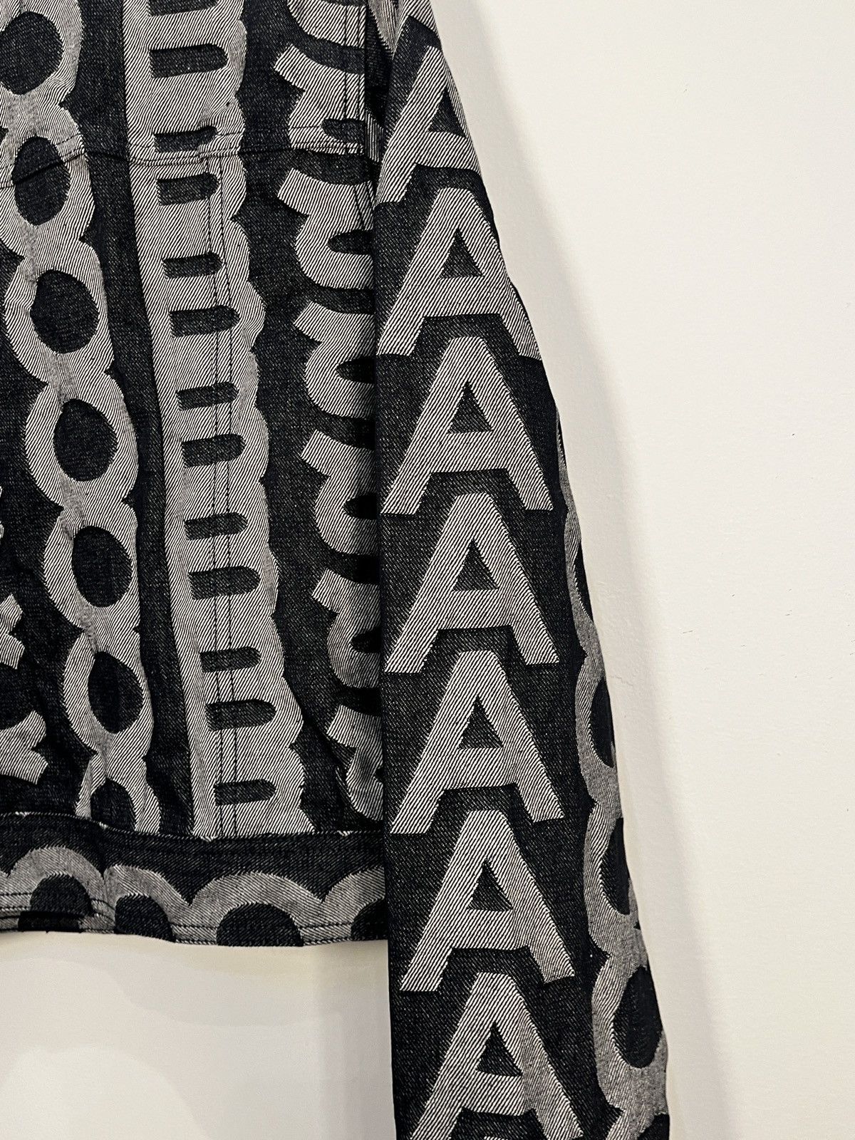 Marc Jacobs Marc Jacobs Raw Denim Monogram Jacket (unisex) Size US L / EU 52-54 / 3 - 7 Thumbnail