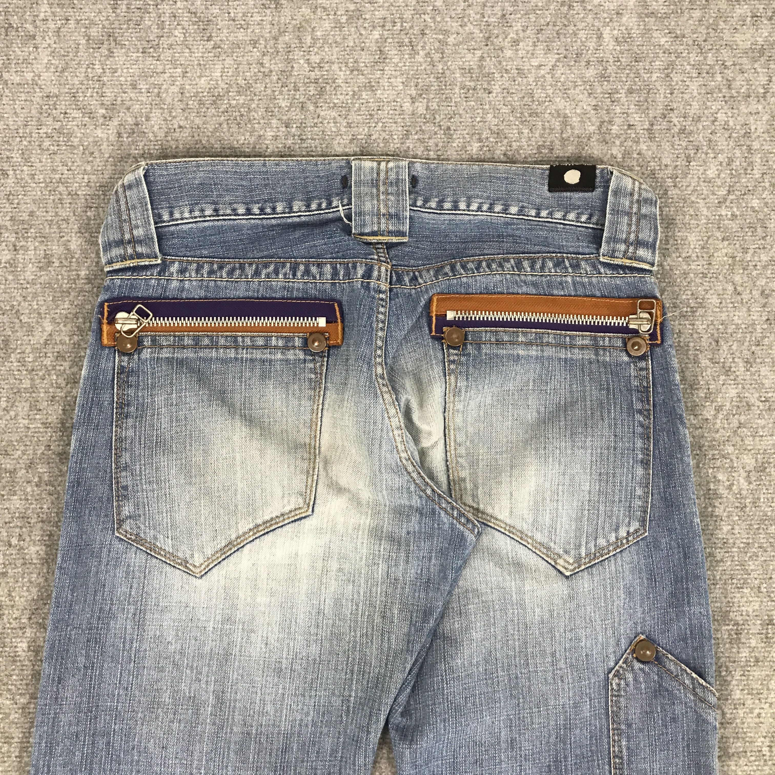 If Six Was Nine × Japanese Brand × Le Grande Bleu (L.G.B.) FLARED BLUE WAY MODERN BOOTCUT DENIM JEANS Size US 32 / EU 48 - 5 Thumbnail