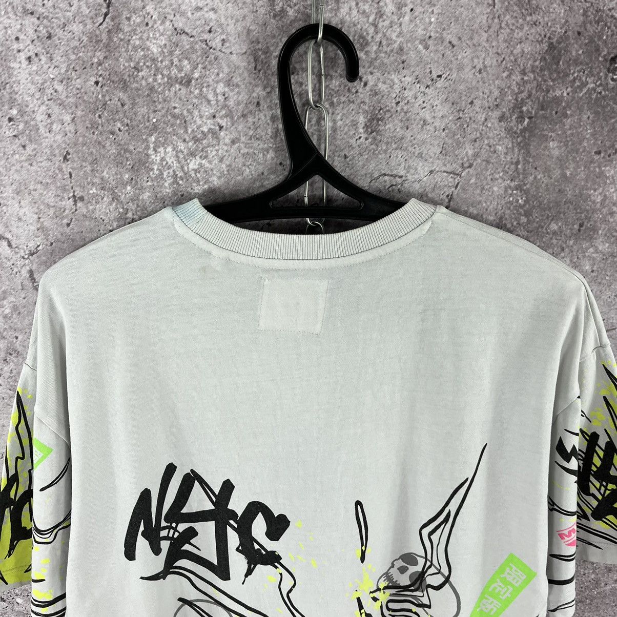 Welcome Skateboards Game Over Graffiti Smile Crazy Tee Big Logo Y2K Skateboard Size US M / EU 48-50 / 2 - 10 Thumbnail