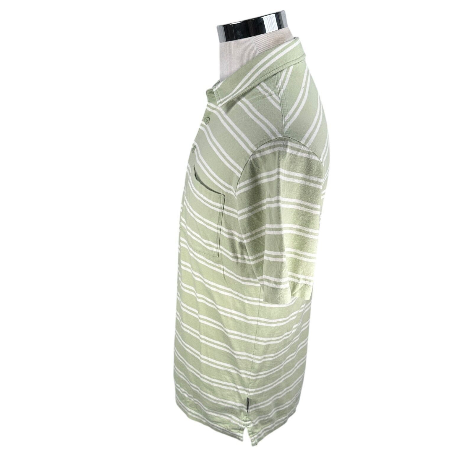 Patagonia Patagonia Polo Shirt Men’s Medium Green White Striped Size US M / EU 48-50 / 2 - 3 Thumbnail
