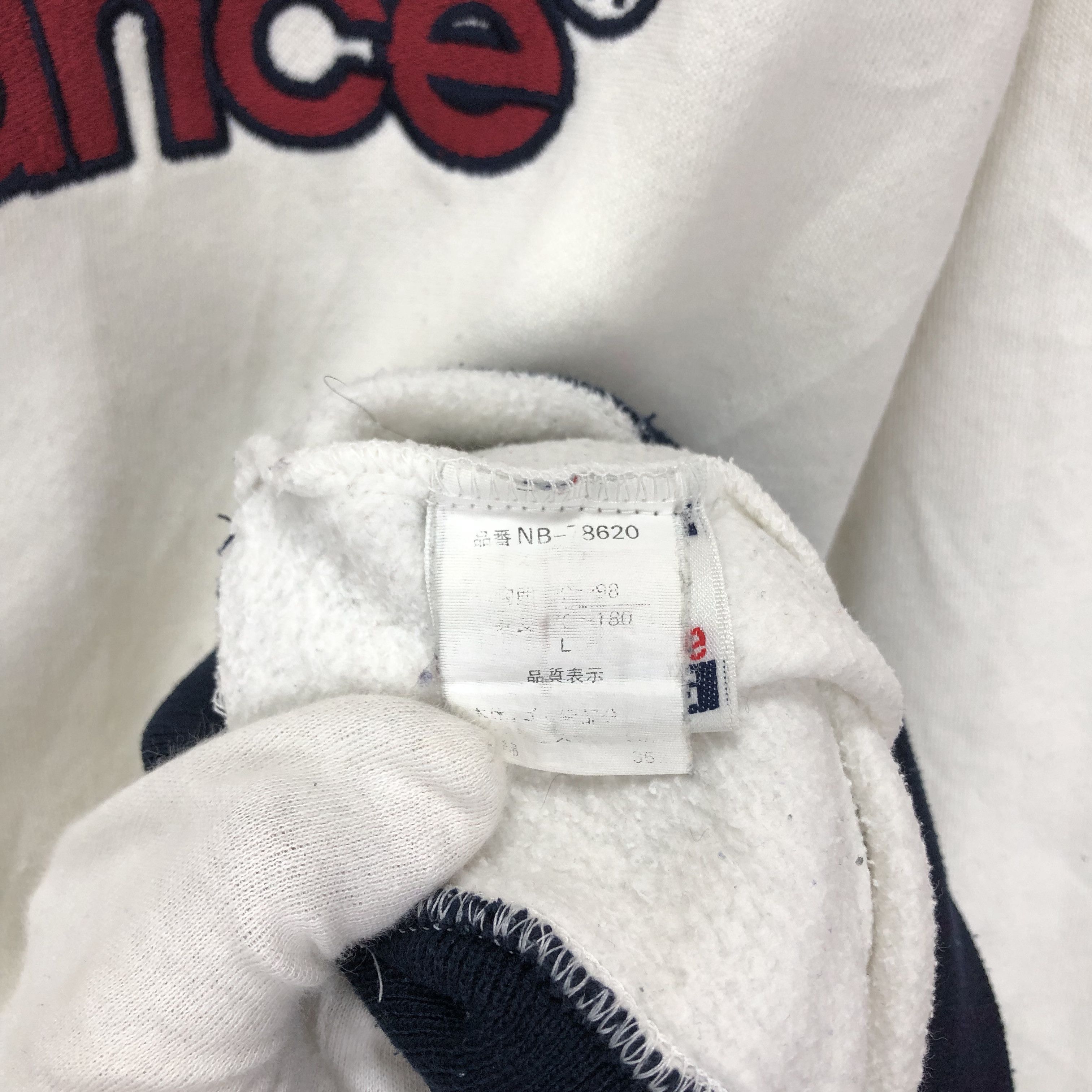 New Balance 90s Vintage NEW BALANCE V Neck Sweatshirt #1646/03 Size US L / EU 52-54 / 3 - 7 Thumbnail