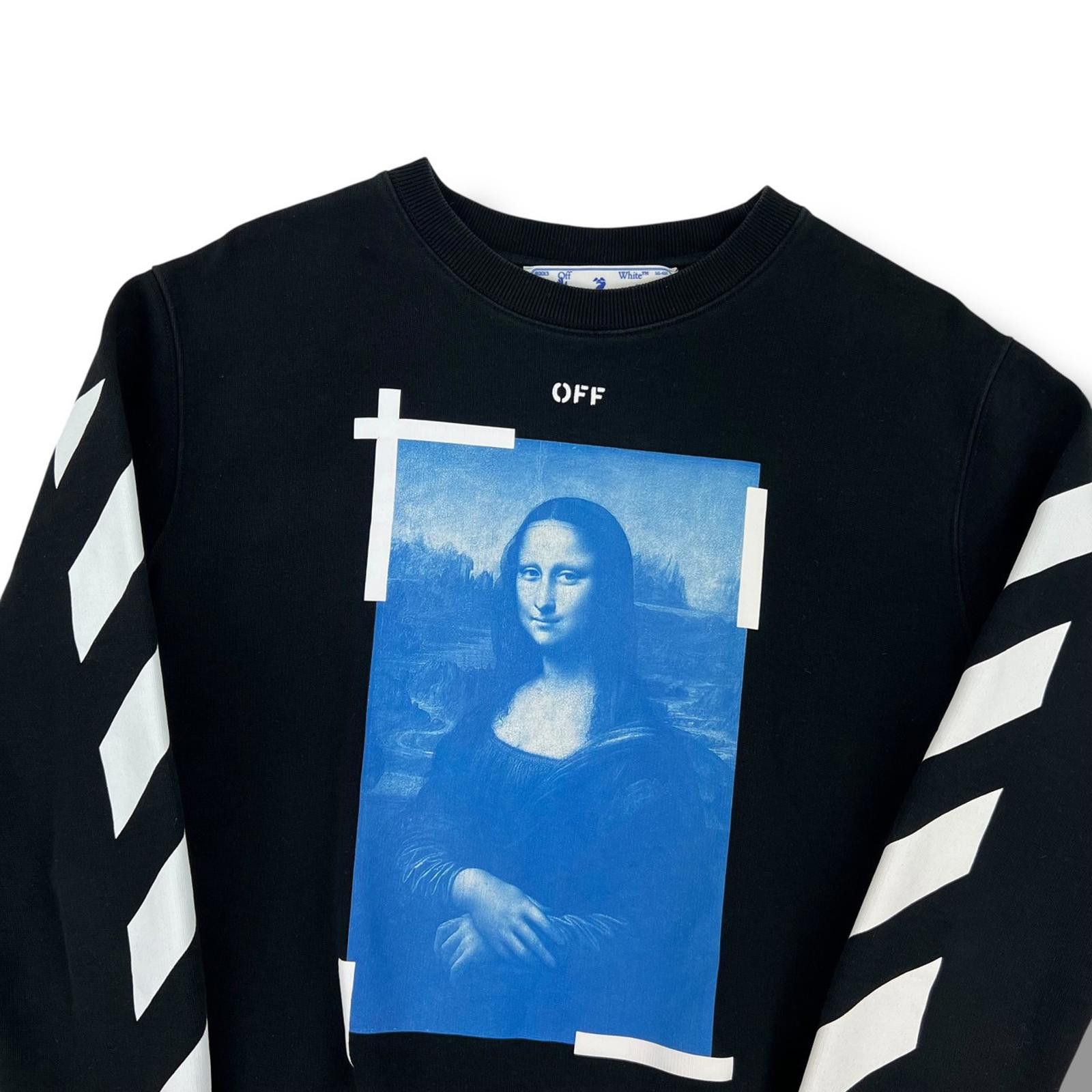 Off-White Off-White Mona Lisa Black Sweatshirt Size US S / EU 44-46 / 1 - 1 Thumbnail